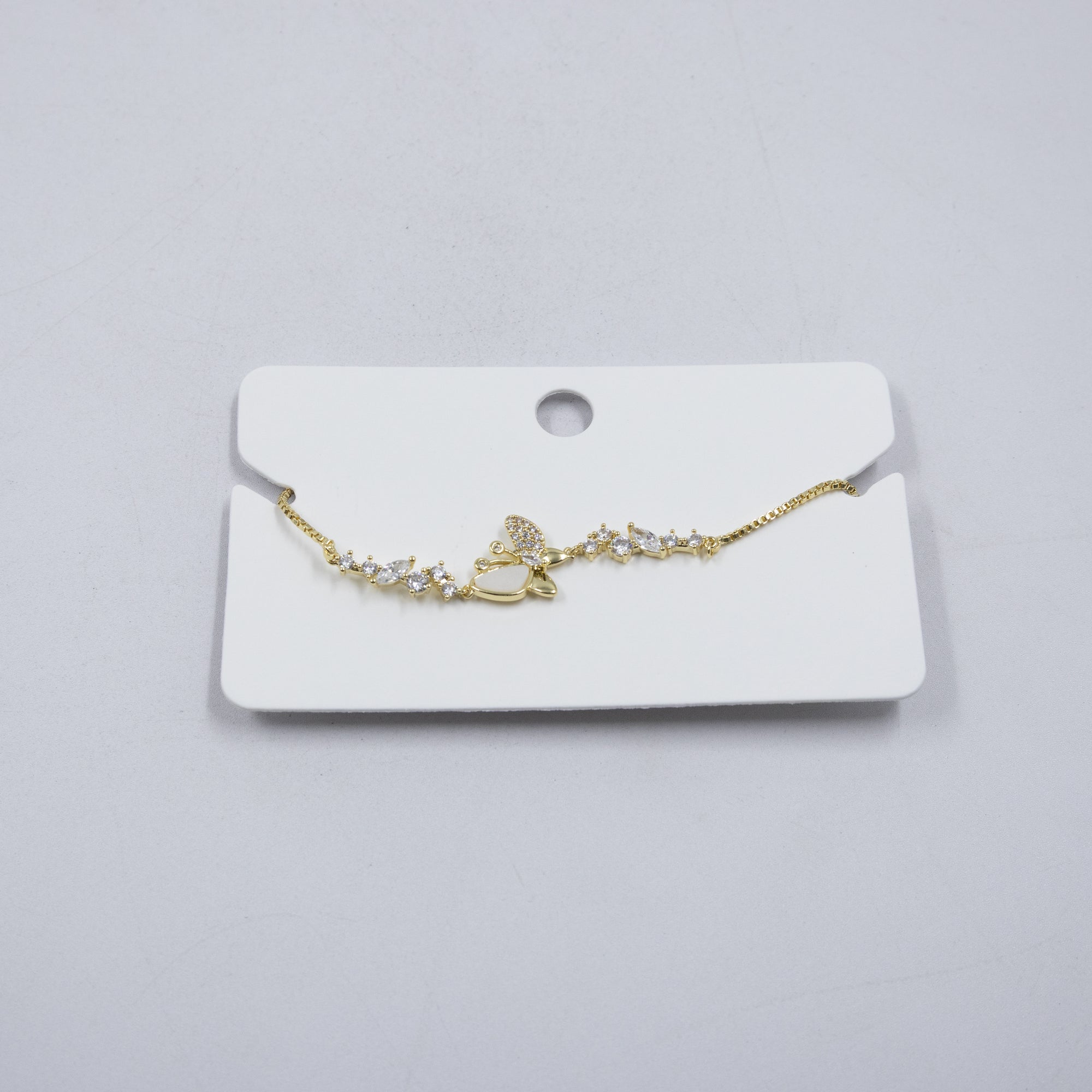 Pulsera Dorada Ansheli M16 Oro Laminado