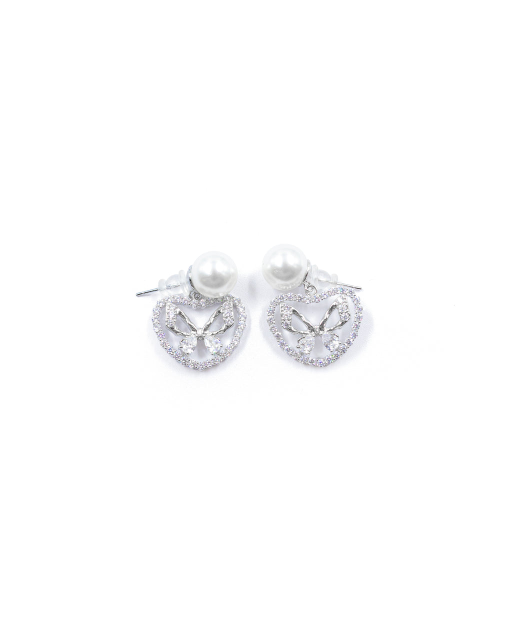 Aretes Largos Ansheli Plateados M17 Oro Laminado