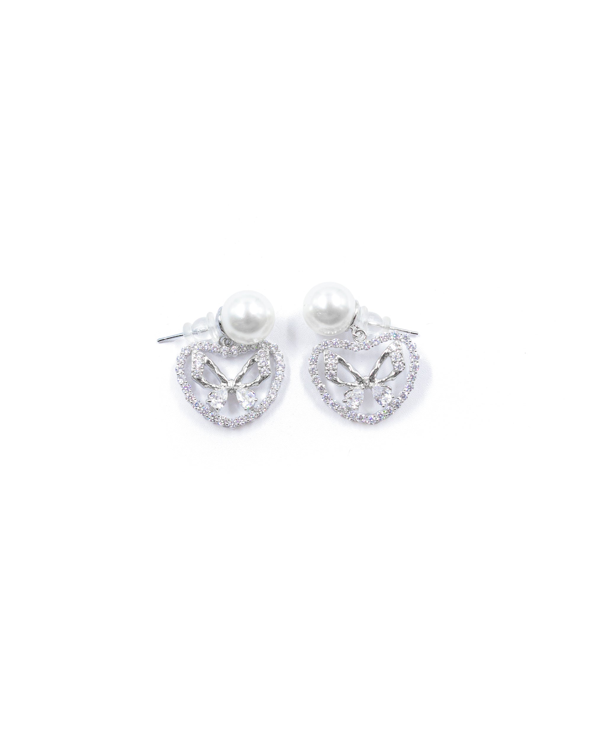 Aretes Largos Ansheli Plateados M17 Oro Laminado