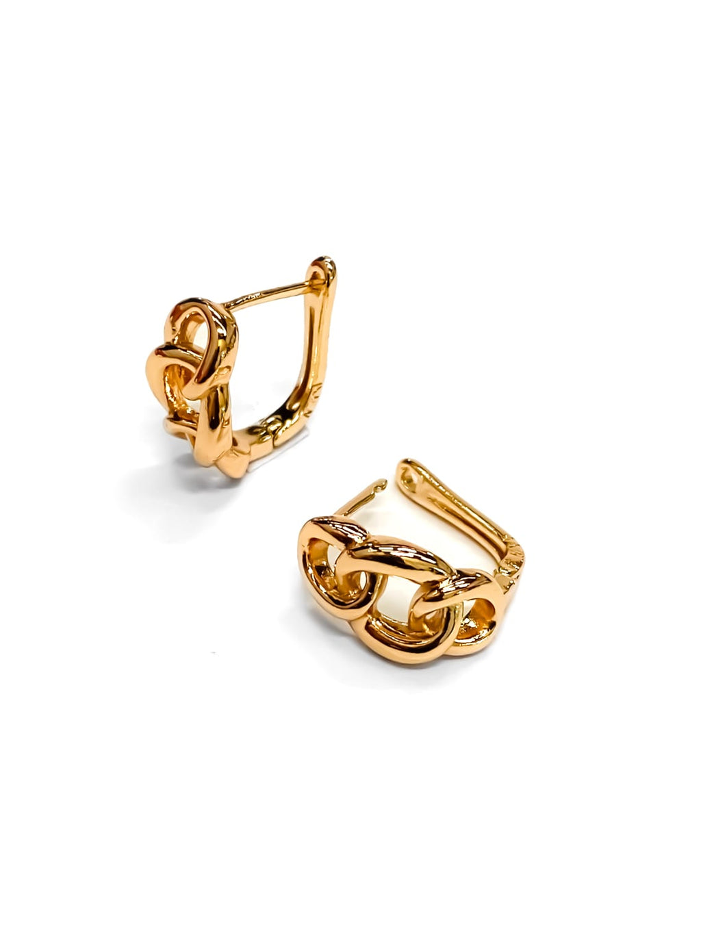 ARETES HUGGIES M2 - ORO LAMINADO