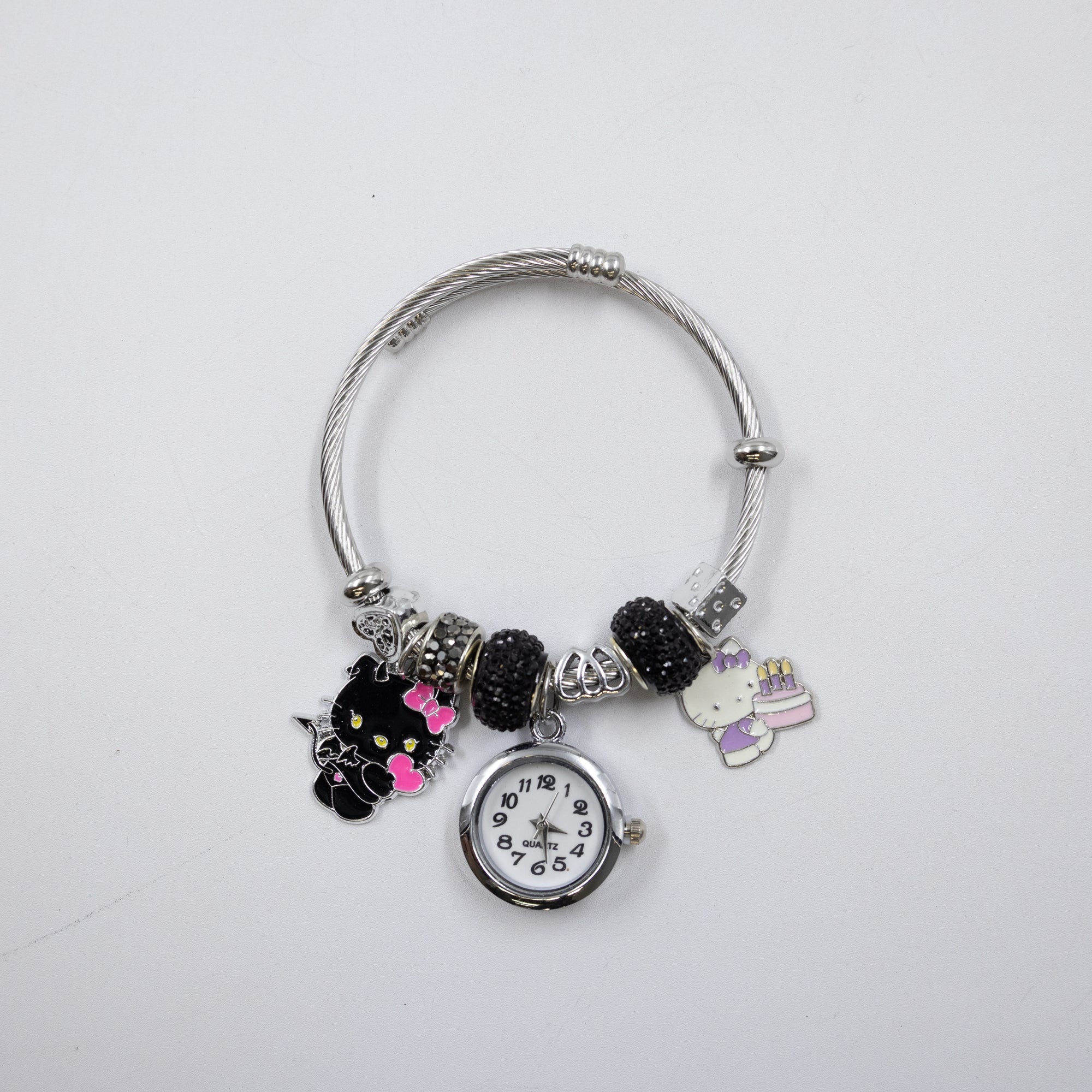 Pulsera tipo Pandora Plateadas M16 Oro Laminado