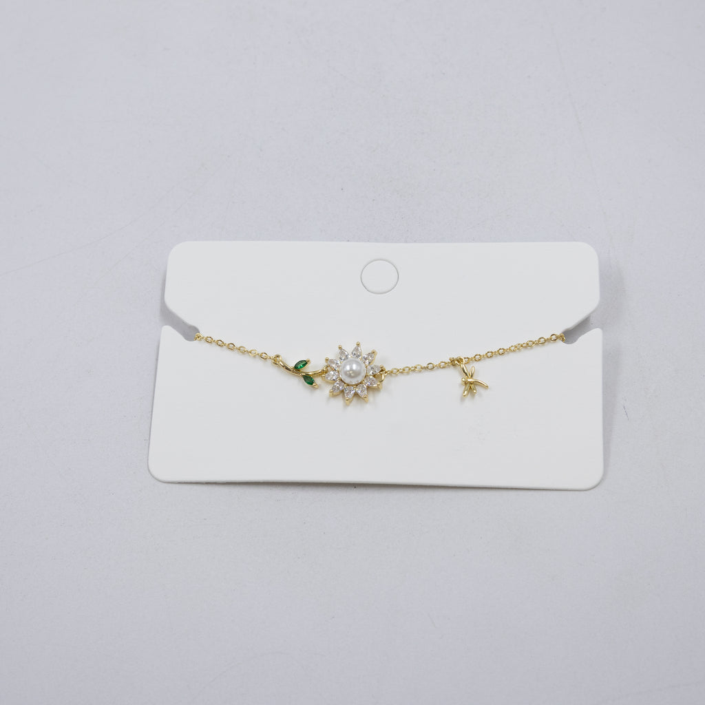 Pulsera Dorada Ansheli M23 Oro Laminado