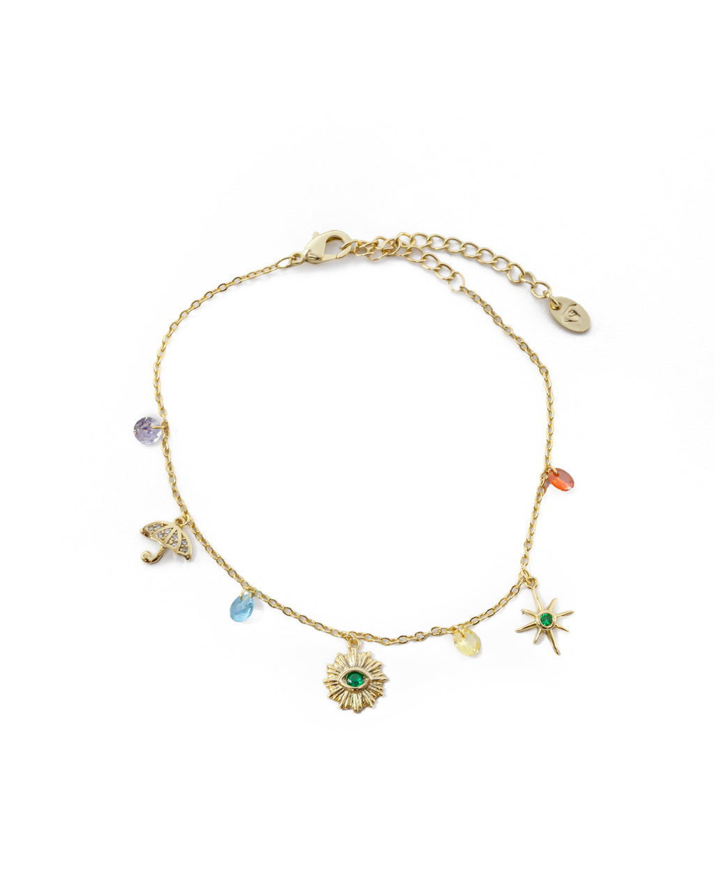 Pulsera Dorada Ansheli M5 - Oro Laminado