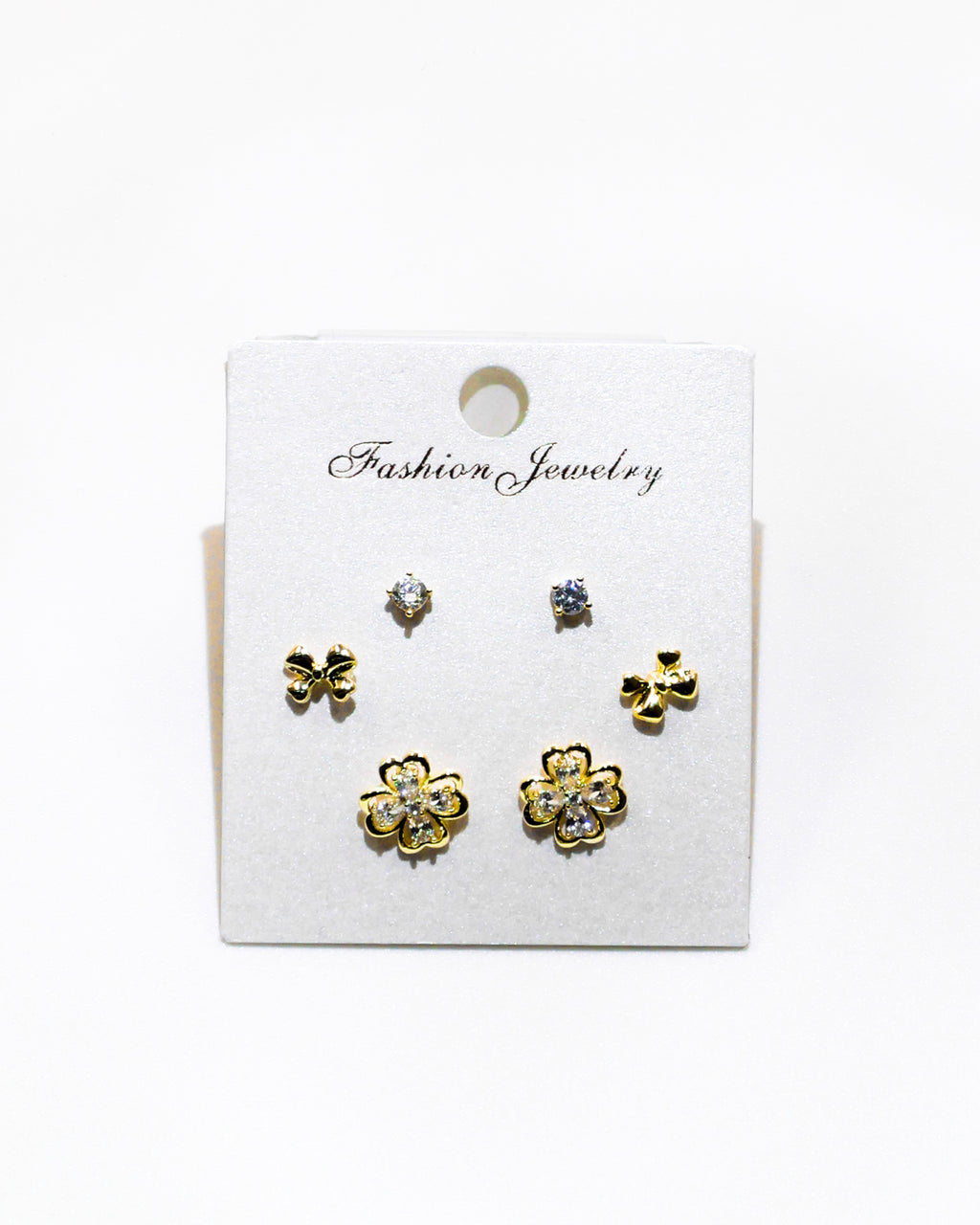 Set Aretes X3 - M23 Oro Laminado