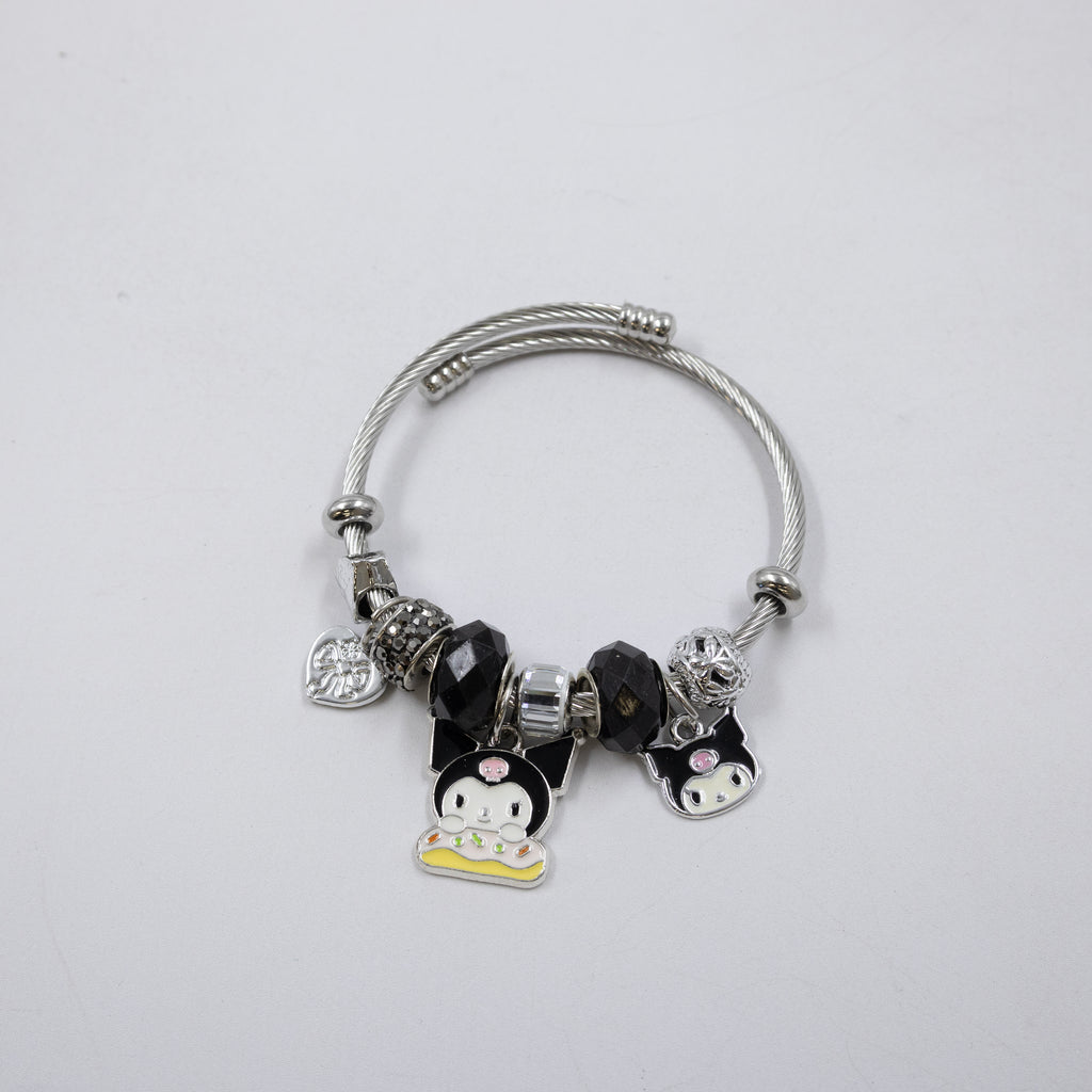 Pulsera tipo Pandora Plateados M2 Oro Laminado