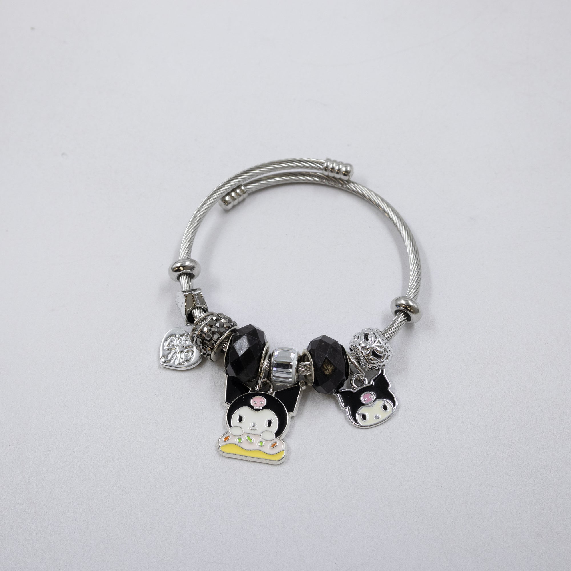Pulsera tipo Pandora Plateados M2 Oro Laminado
