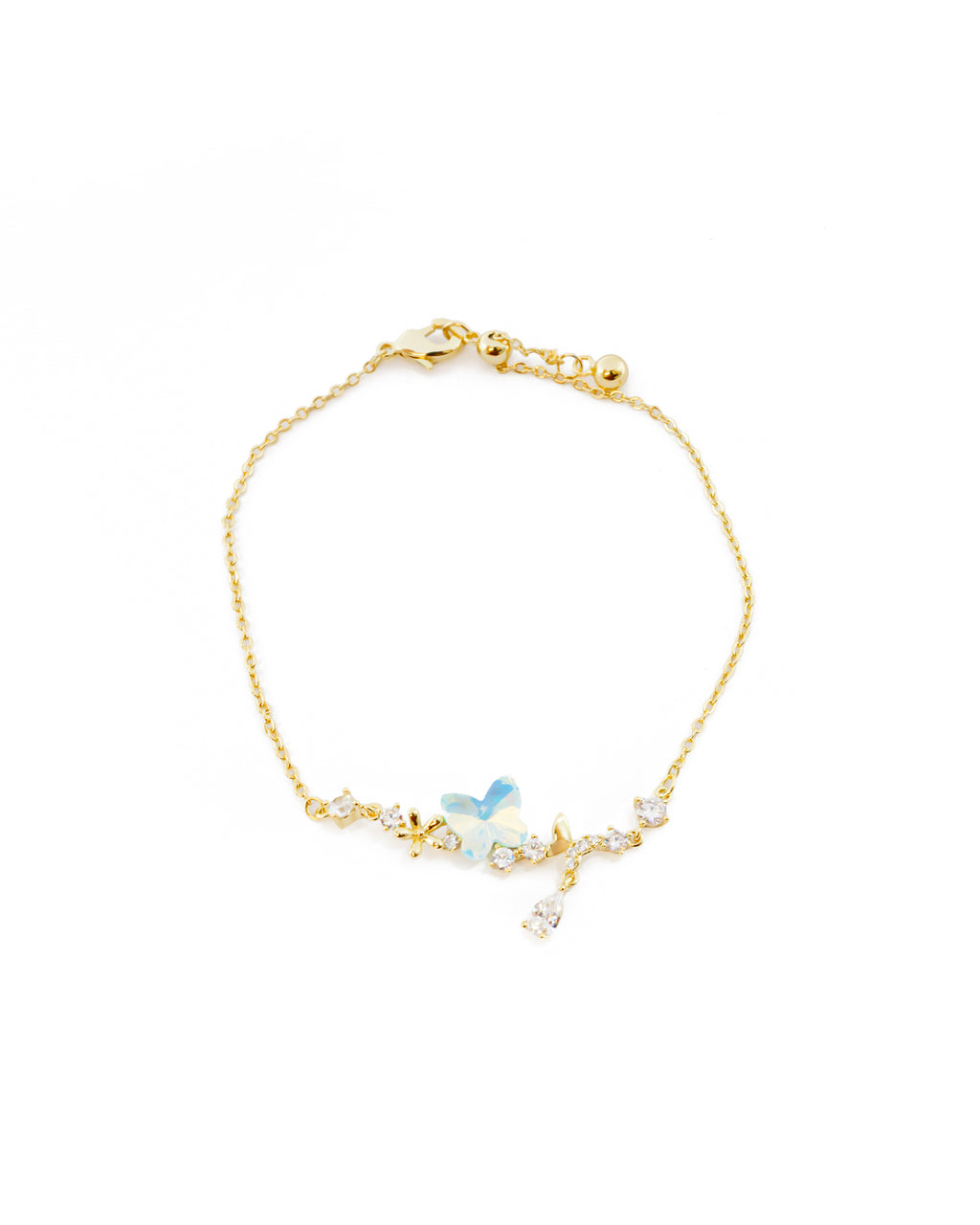 Pulsera Dorada Ansheli M10 - Oro Laminado