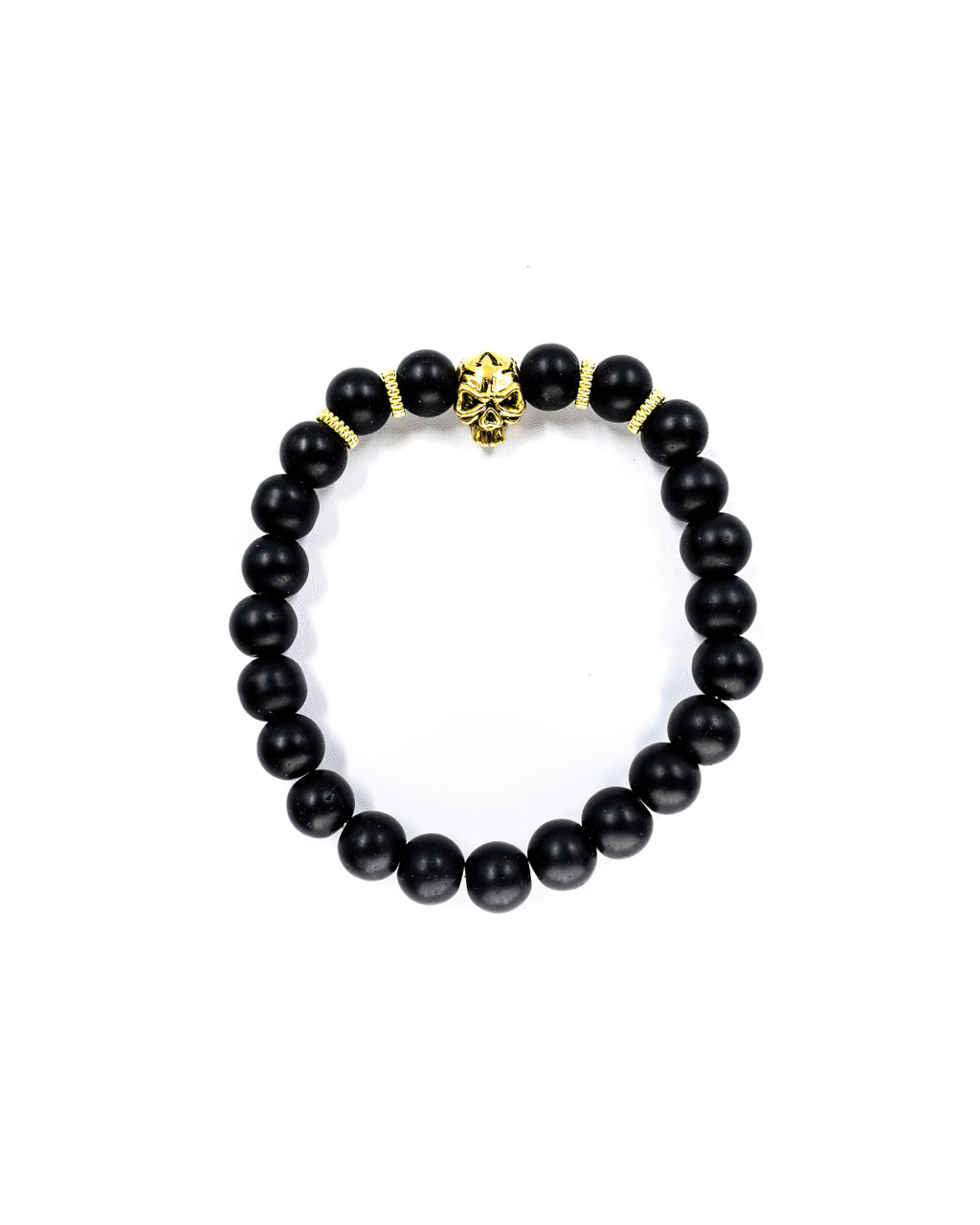 Pulsera de cuentas con Dije M1 Acero Inoxidable