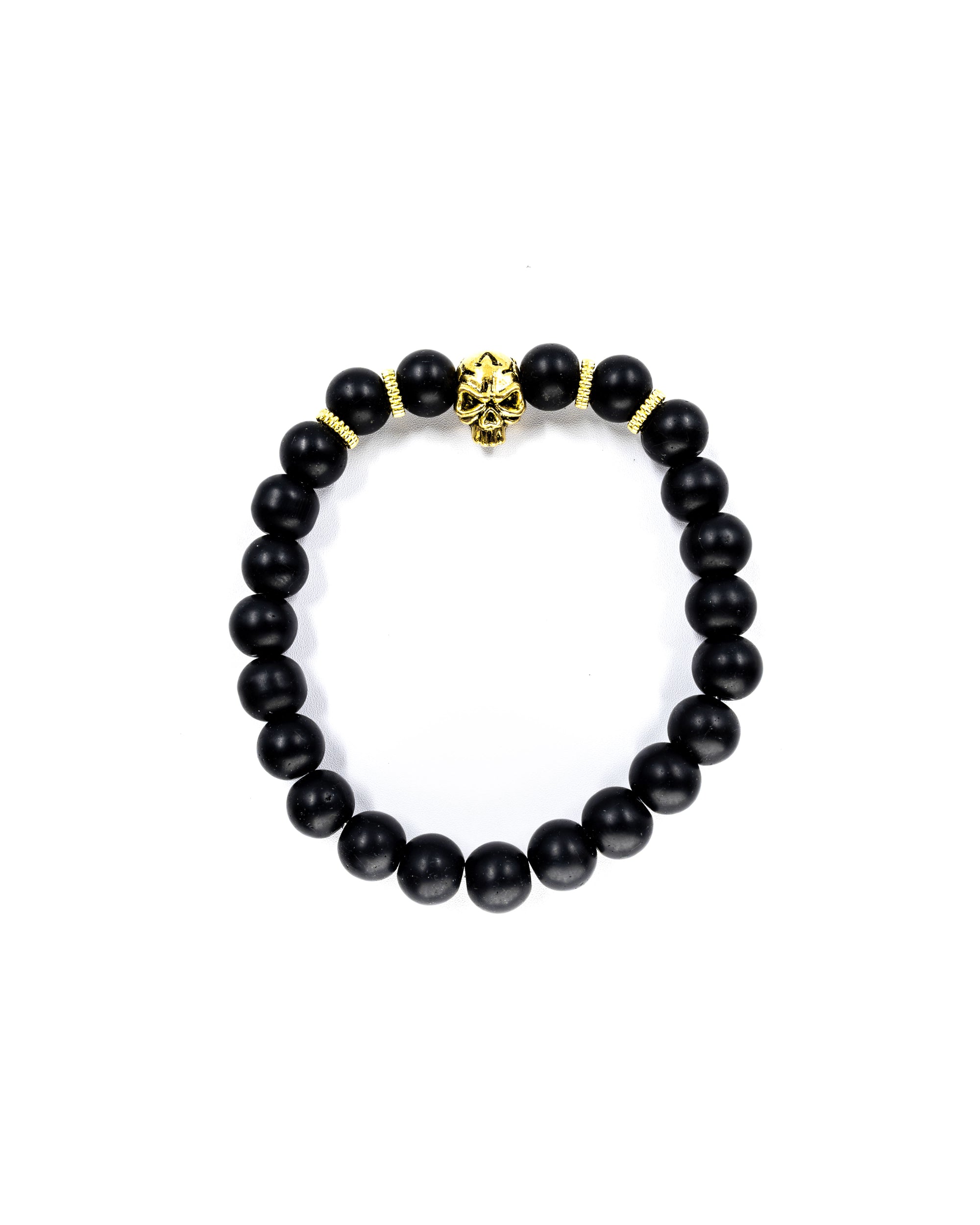 Pulsera de cuentas con Dije M1 Acero Inoxidable