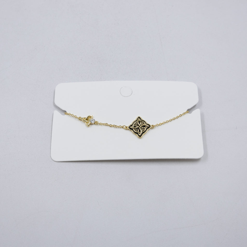 Pulsera Dorada Ansheli M14 Oro Laminado