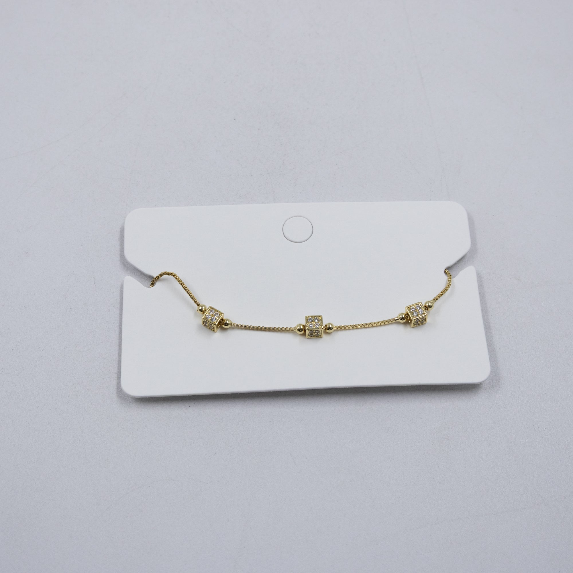 Pulsera Dorada Ansheli M15 Oro Laminado