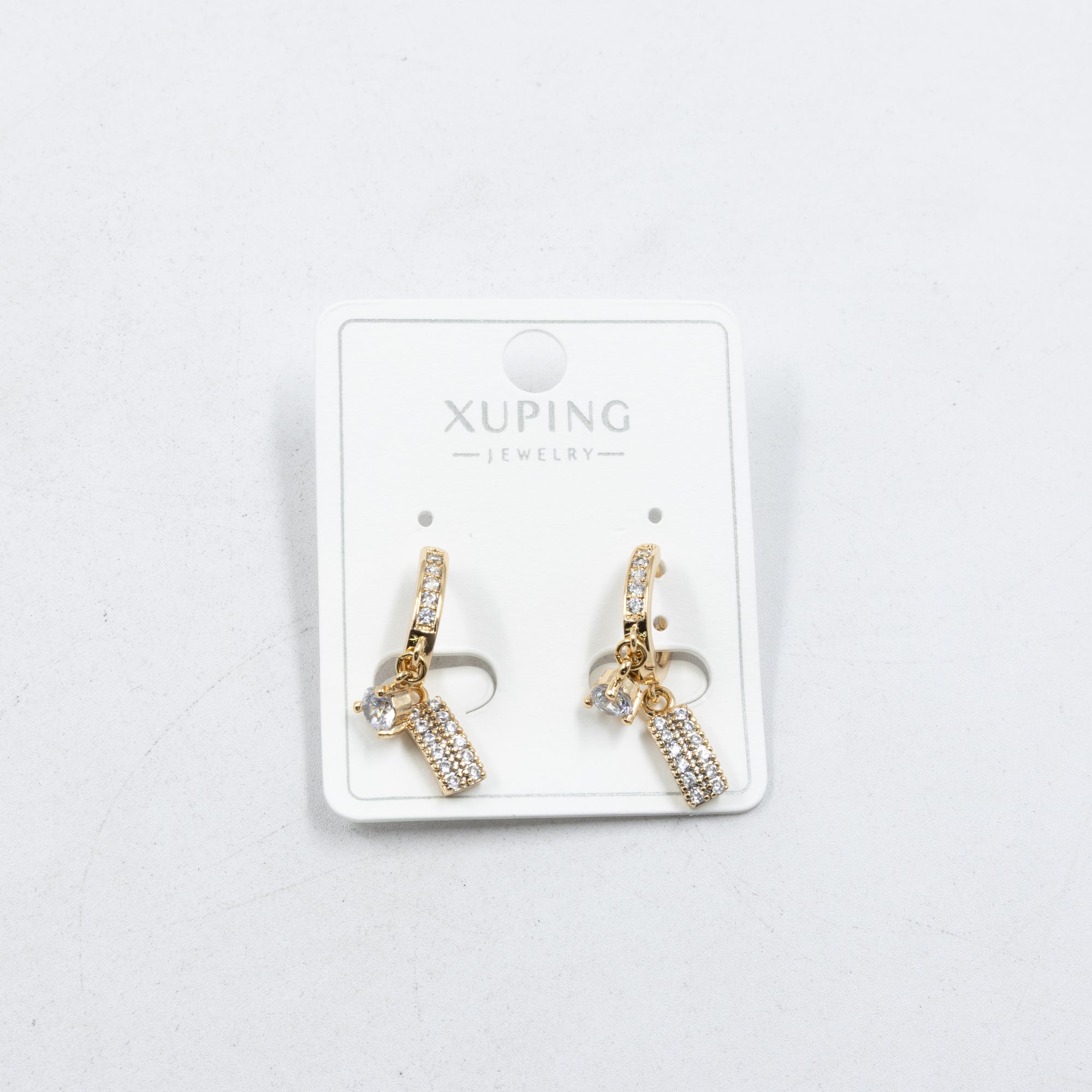 Aretes Xuping Dorados M16 Oro Laminado