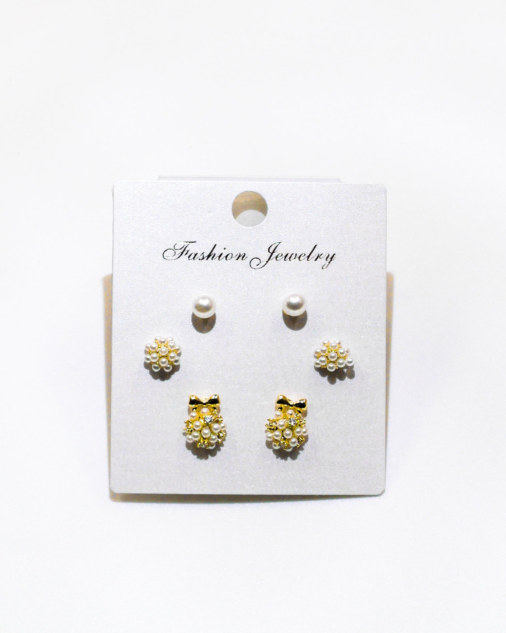 Set Aretes X3 - M25 Oro Laminado