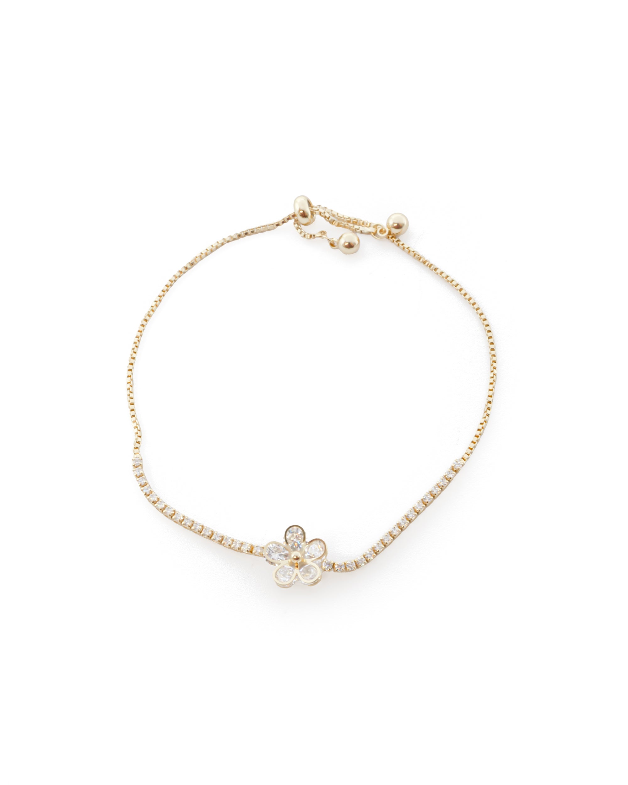 Pulsera Dorada Ansheli M13 - Oro Laminado