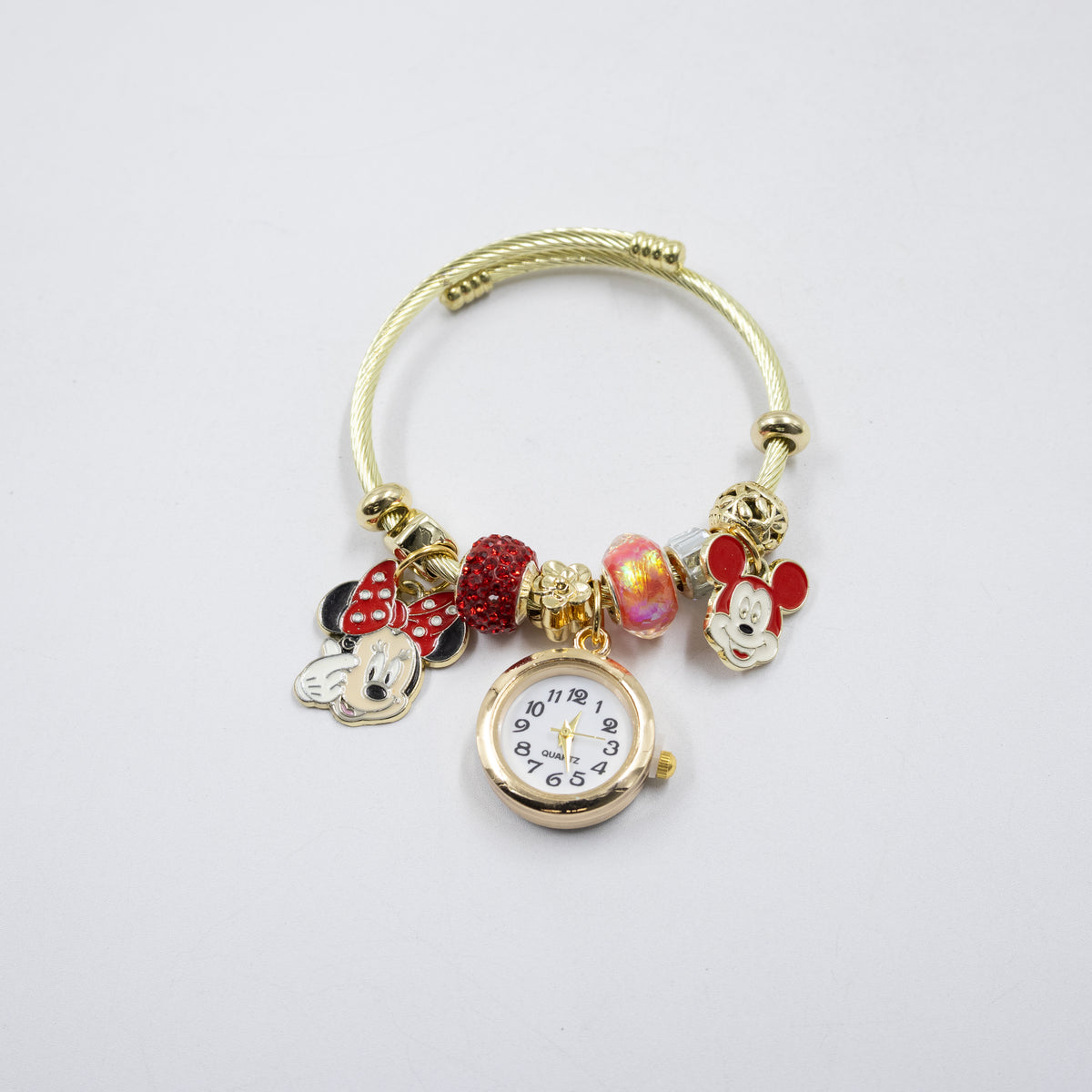 Pulsera tipo Pandora Dorados M19 Oro Laminado
