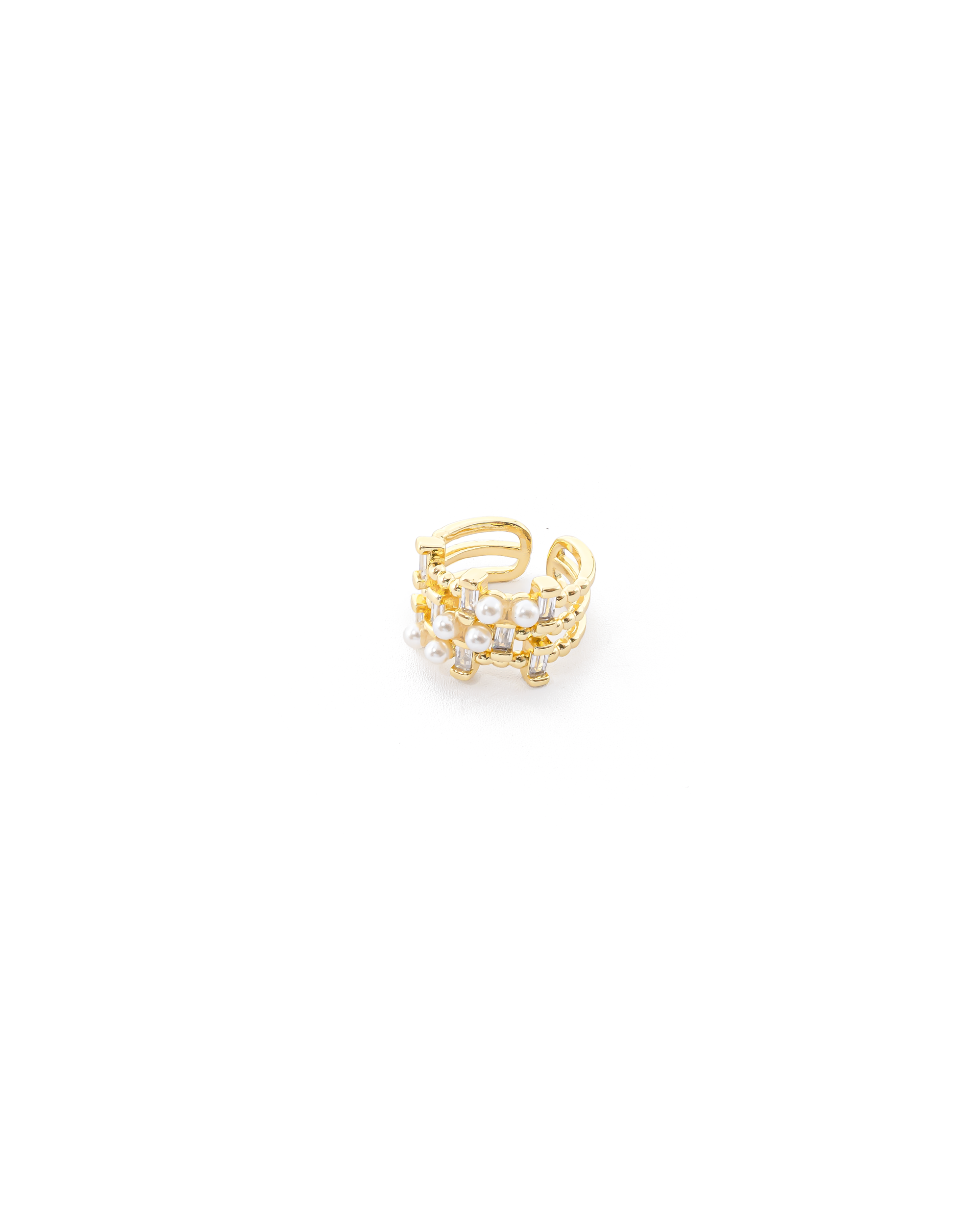 Aretes Simulador Dorados M5 Oro Laminado
