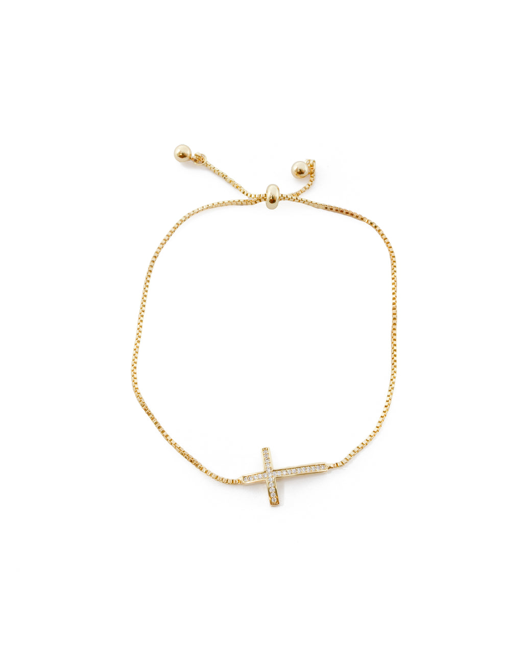Pulsera Dorada Ansheli M4 - Oro Laminado