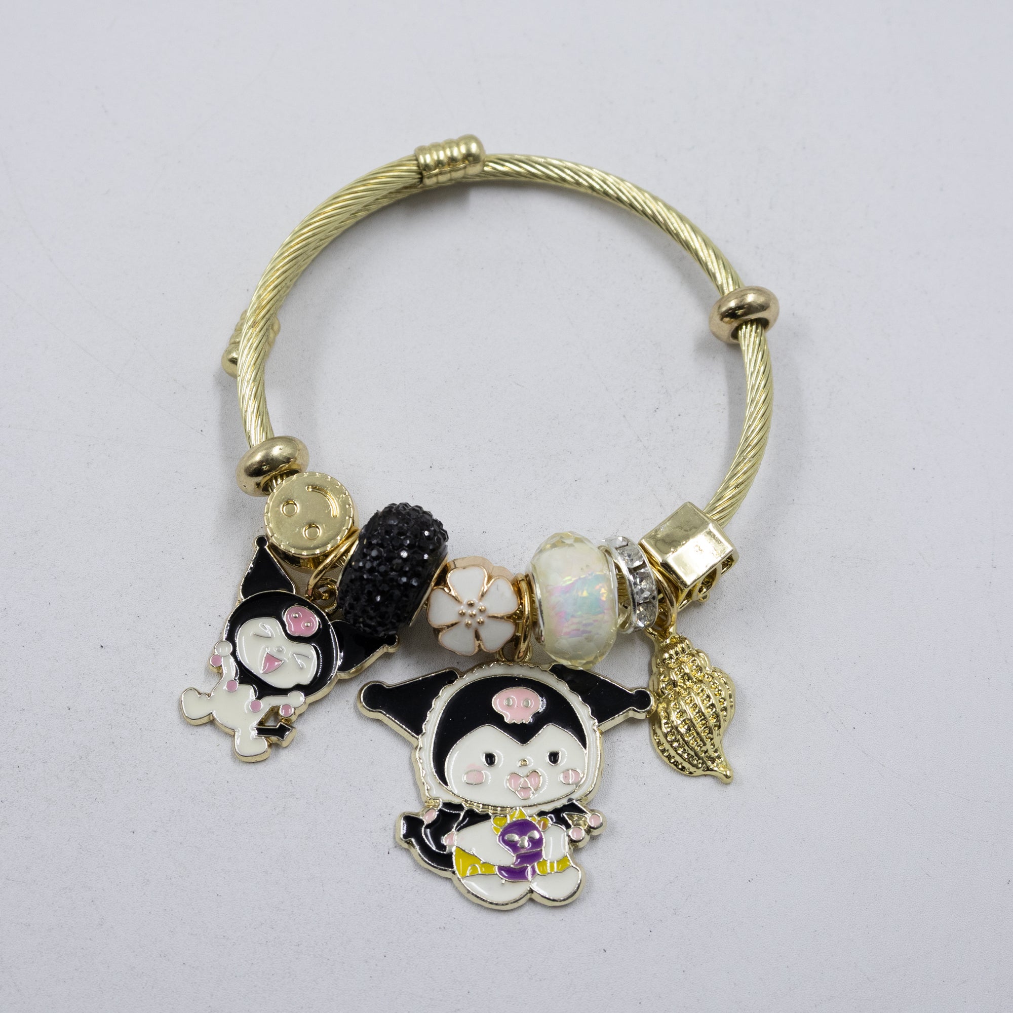 Pulsera tipo Pandora M2 Oro Laminado