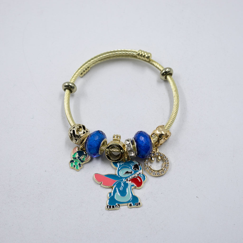 Pulsera tipo Pandora M11 Oro Laminado
