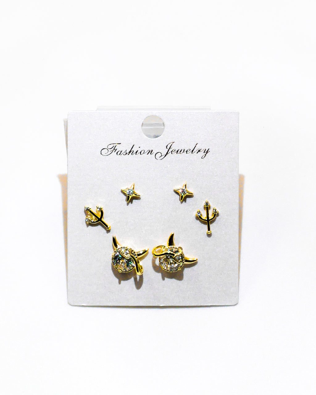 Set Aretes X3 - M9 Oro Laminado