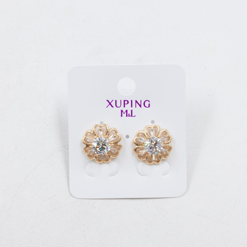 Aretes Xuping Dorados M10 Oro Laminado
