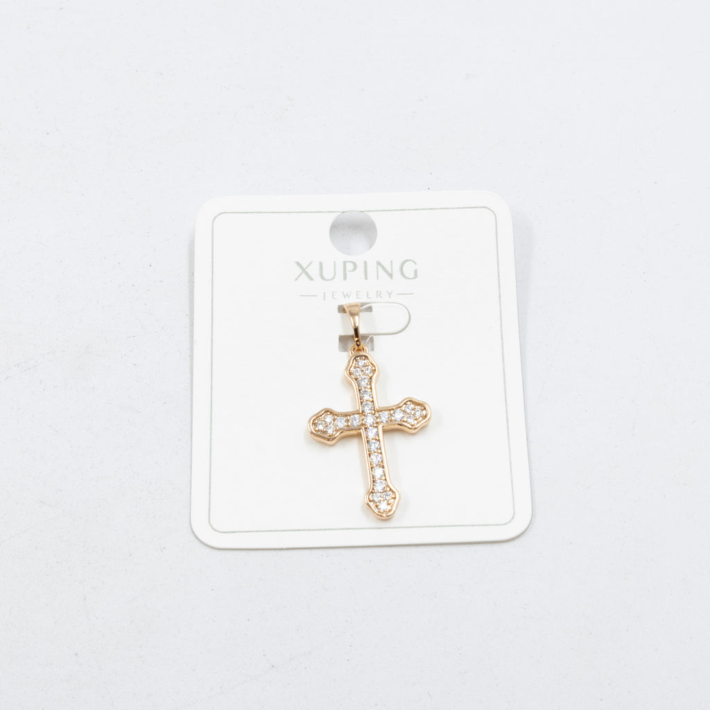 Dijes Xuping con Piedras M1 Oro Laminado