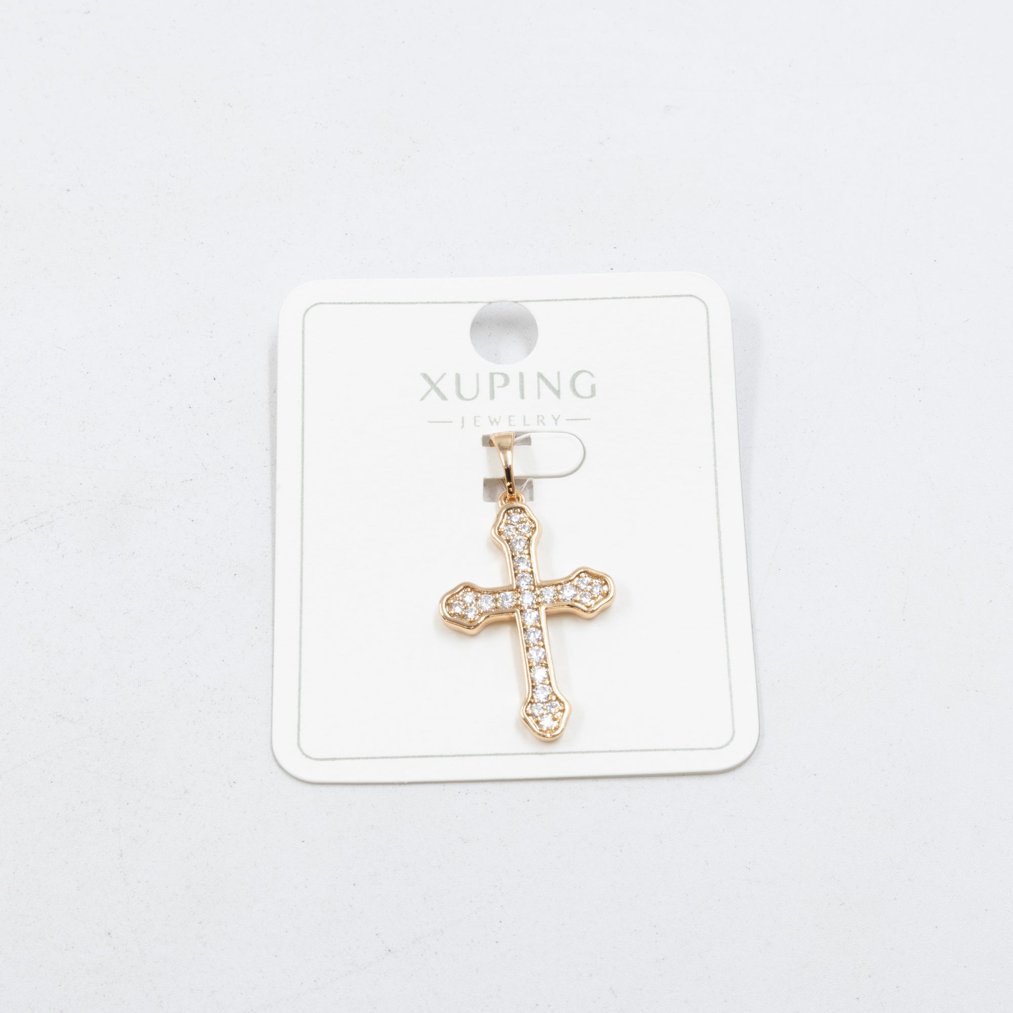 Dijes Xuping con Piedras M1 Oro Laminado