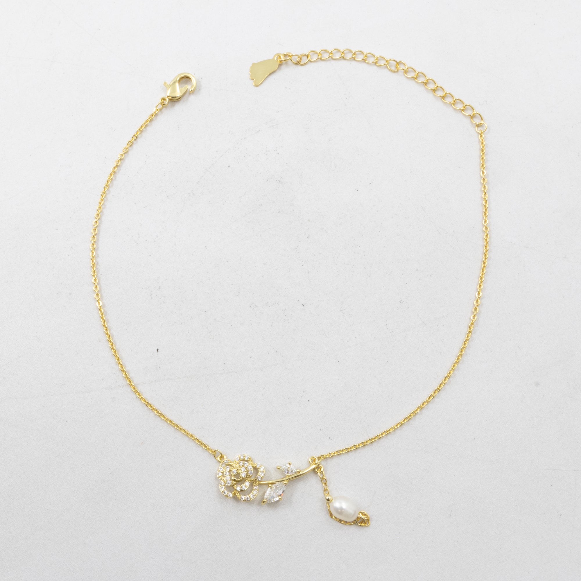 Tobilleras Doradas Ajustables M6 Oro Laminado