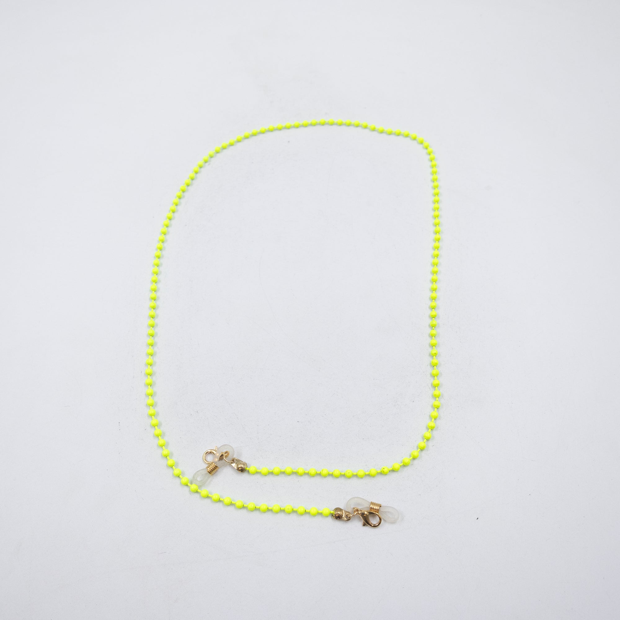 Sujetador de lentes Dorados con Dijes M6 Oro Laminado