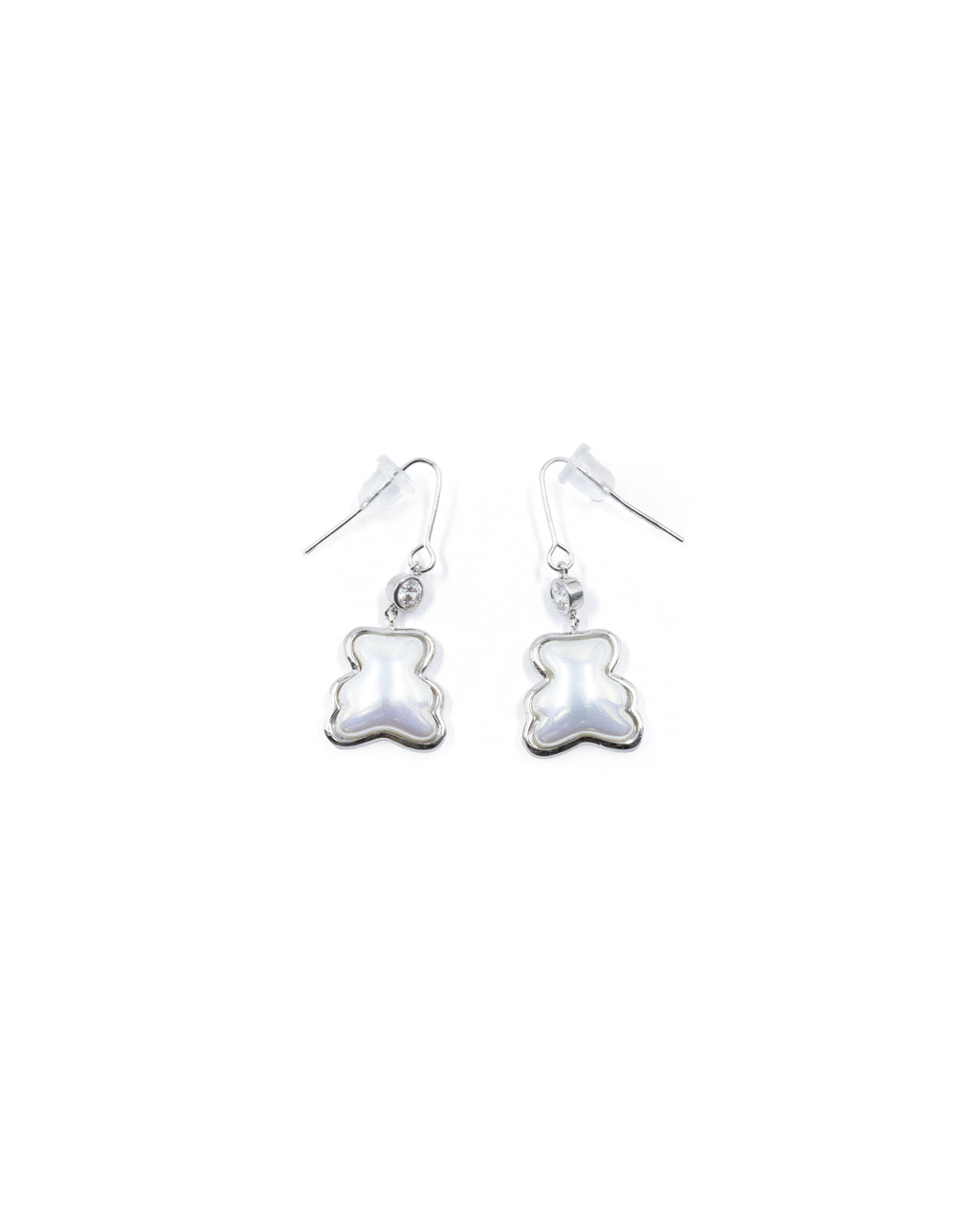 Aretes Largos Ansheli Plateados M19 Oro Laminado