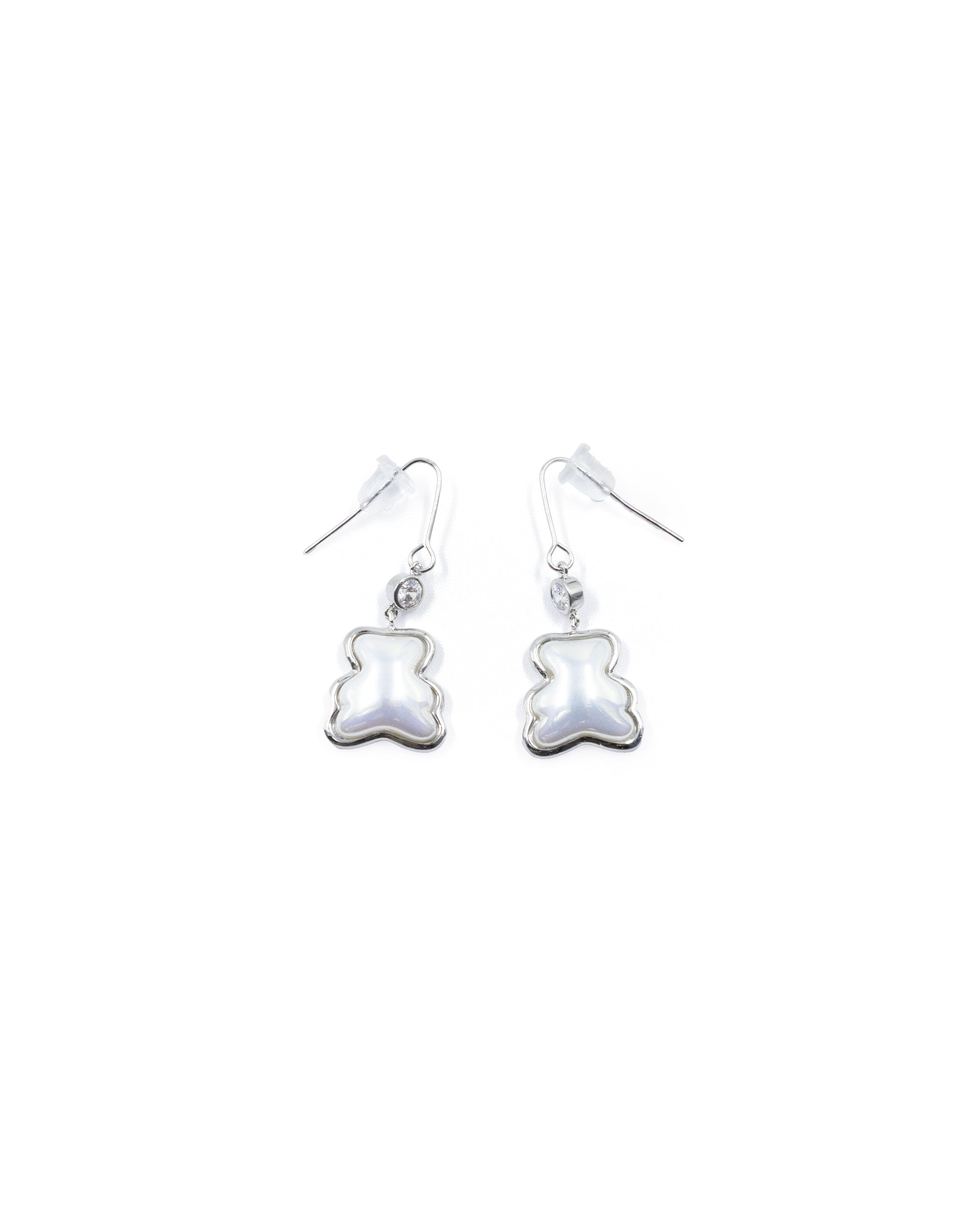Aretes Largos Ansheli Plateados M19 Oro Laminado