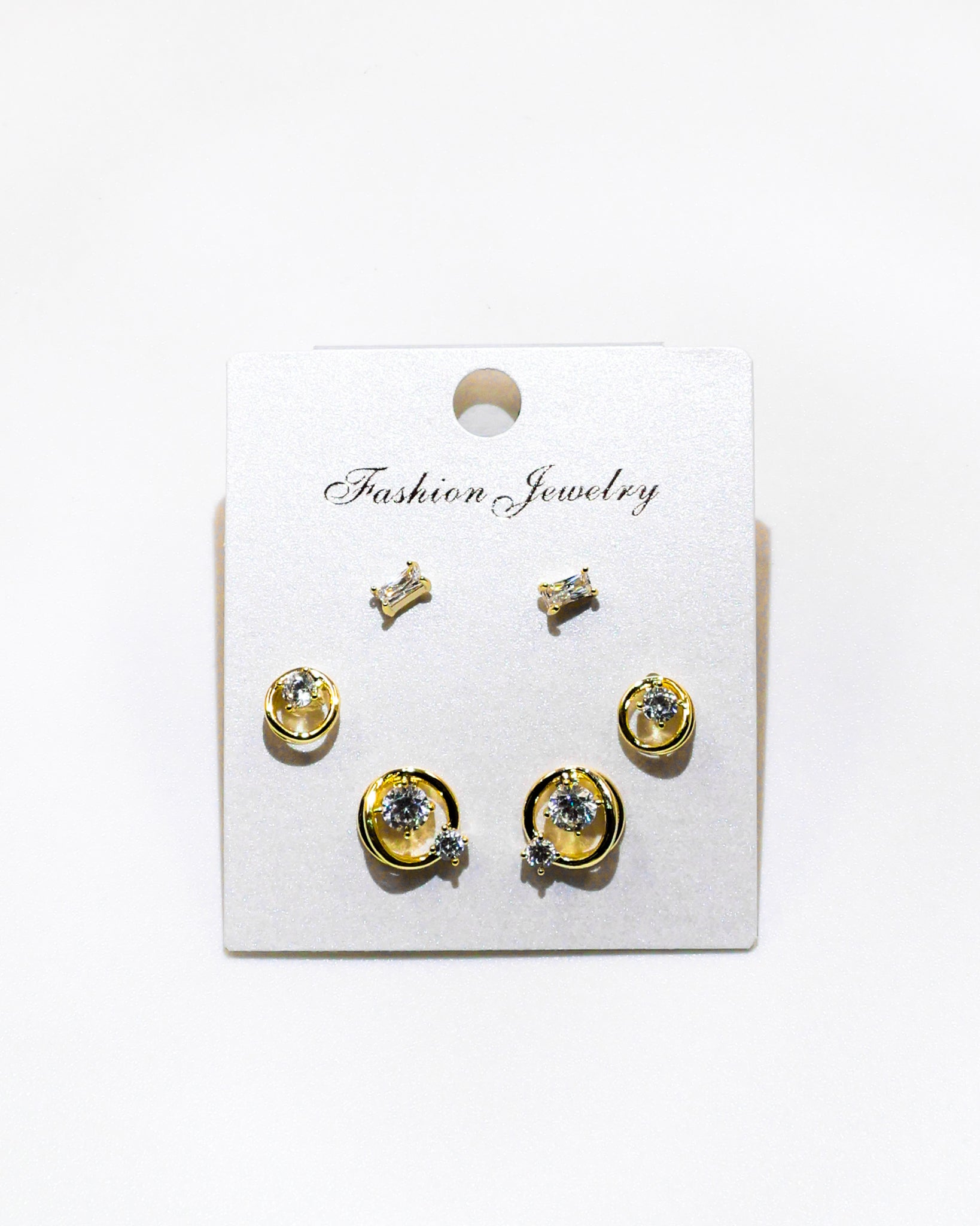 Set Aretes X3 - M27 Oro Laminado