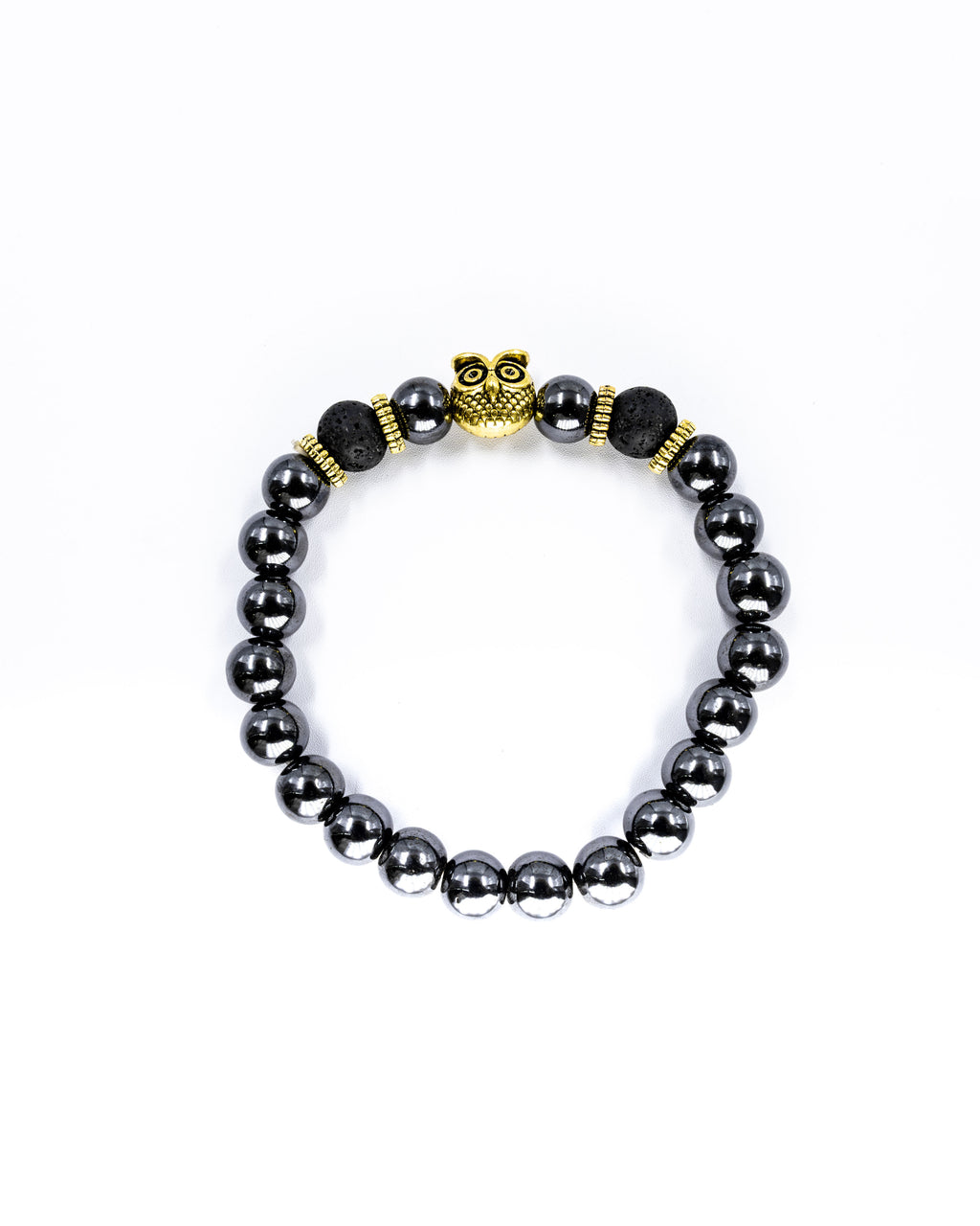 Pulsera de cuentas con Dije M2 Acero Inoxidable