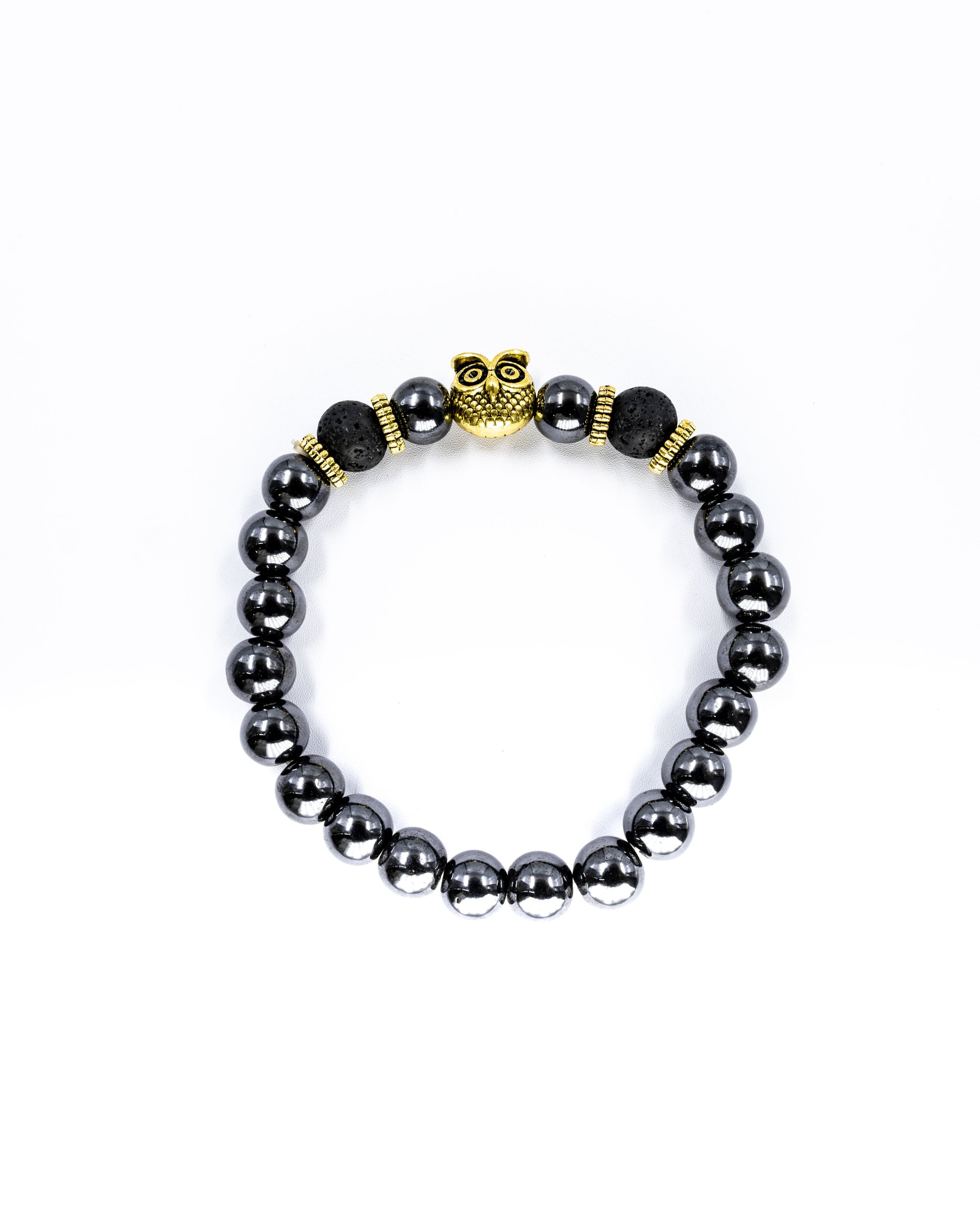 Pulsera de cuentas con Dije M2 Acero Inoxidable