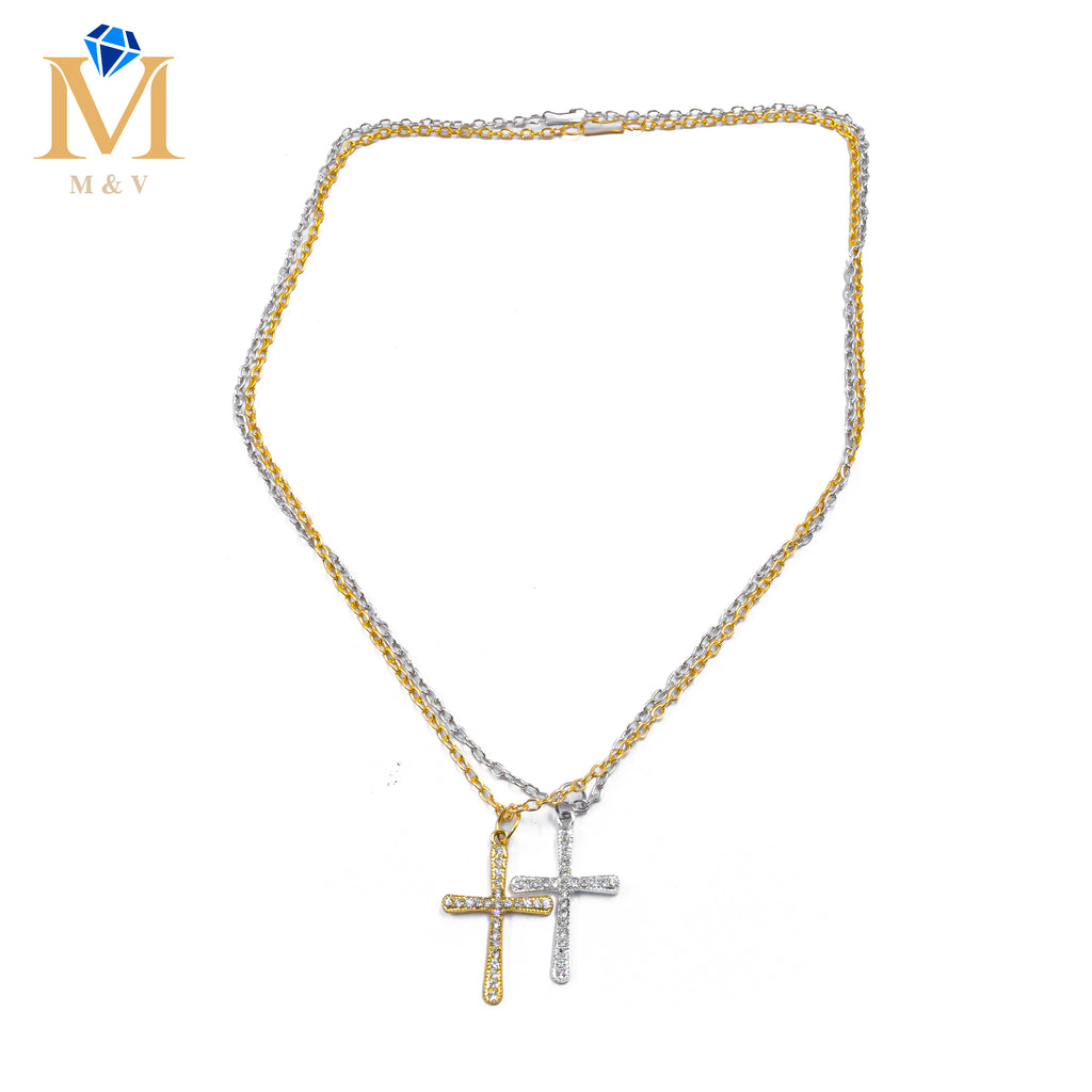 Collares en Pareja de corazón M8 Acero Inoxidable