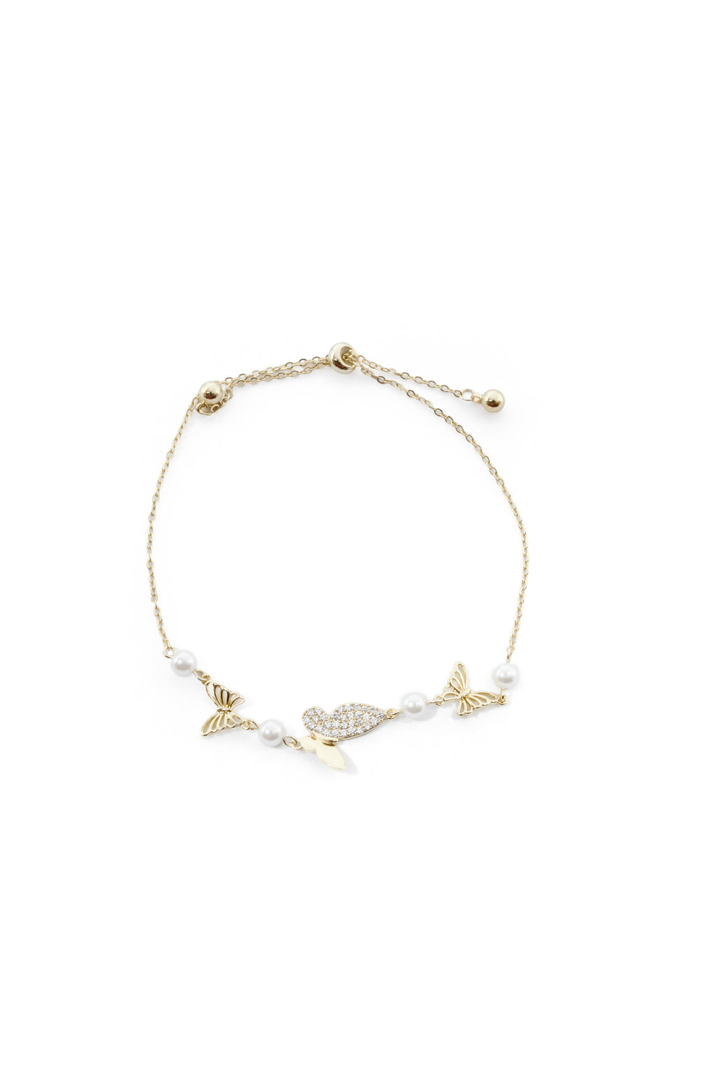 Pulsera Dorada Ansheli M14 - Oro Laminado
