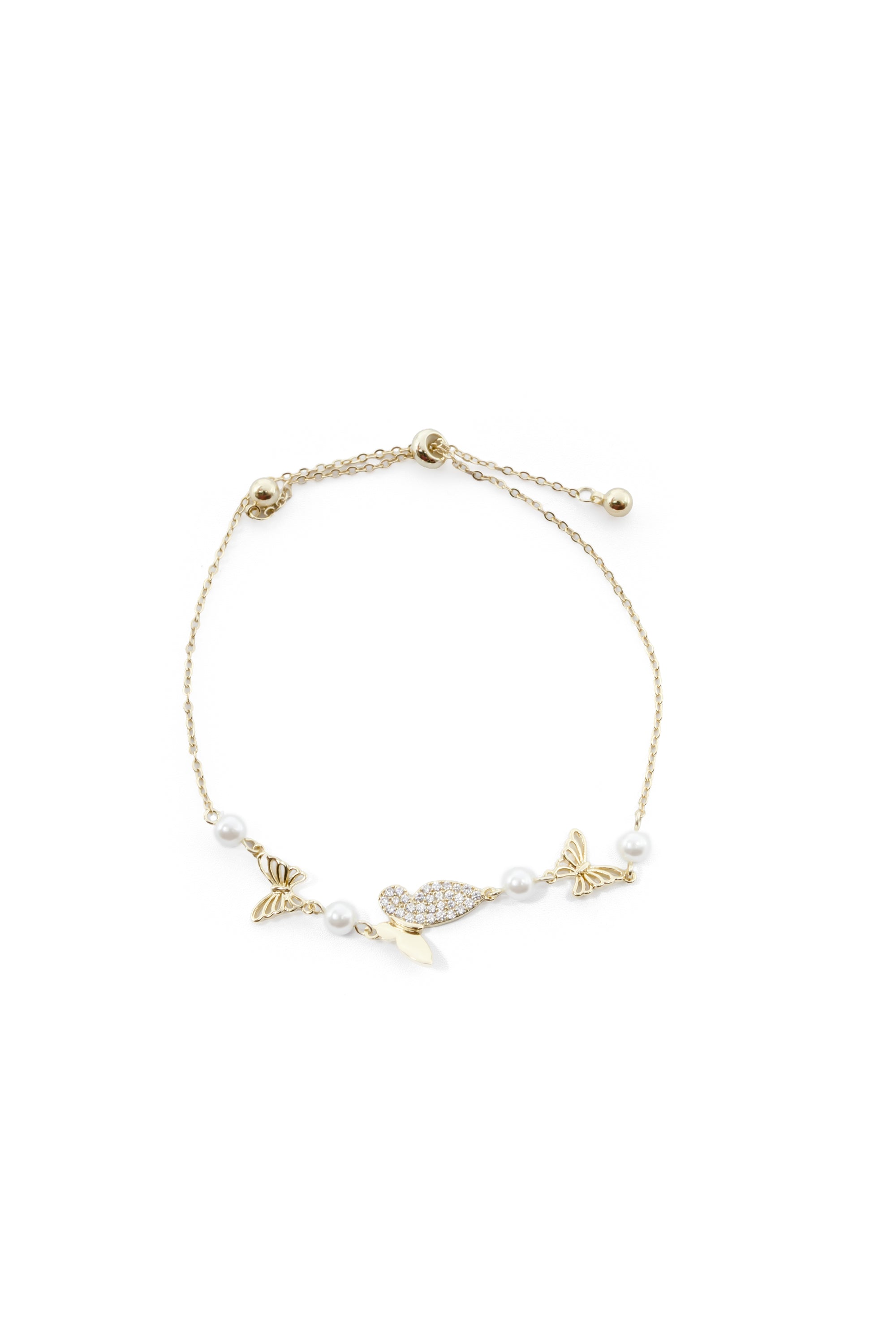 Pulsera Dorada Ansheli M14 - Oro Laminado