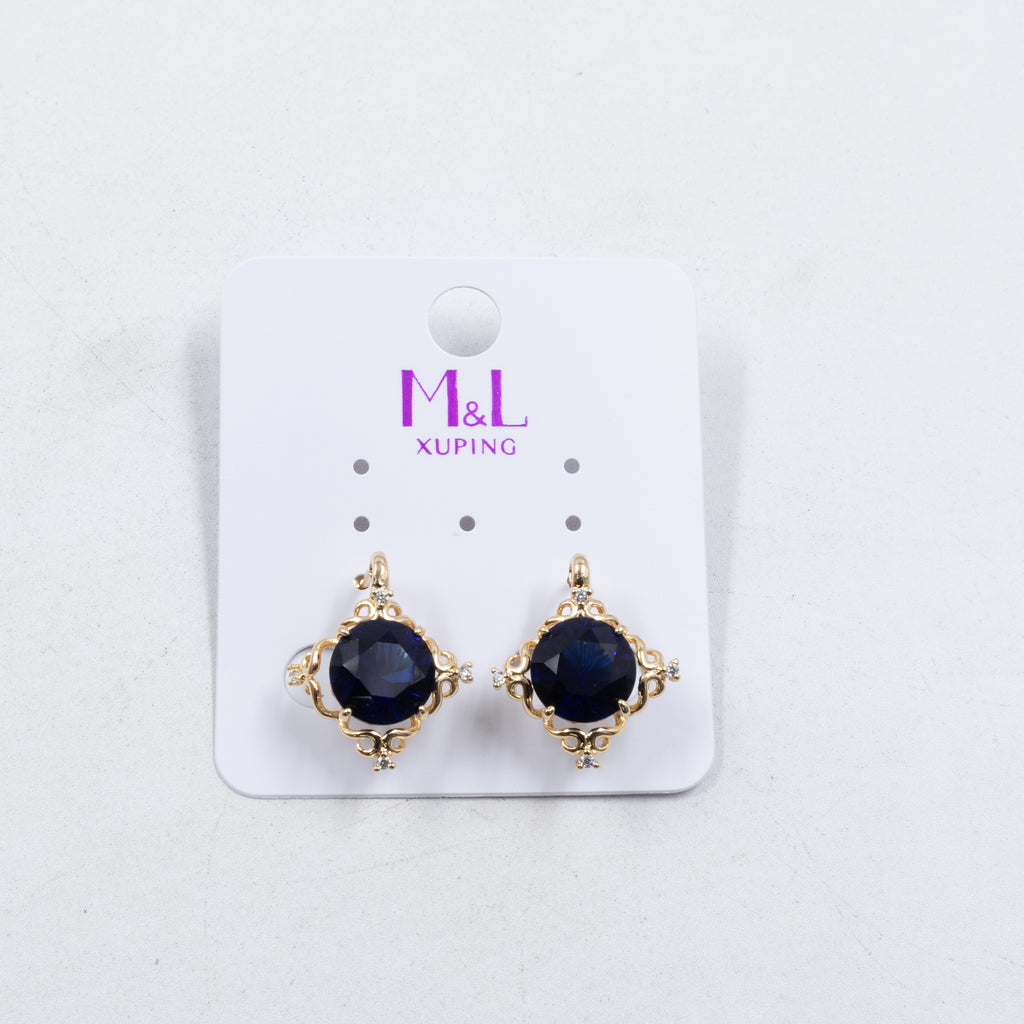 Aretes Xuping Dorados M15 Oro Laminado