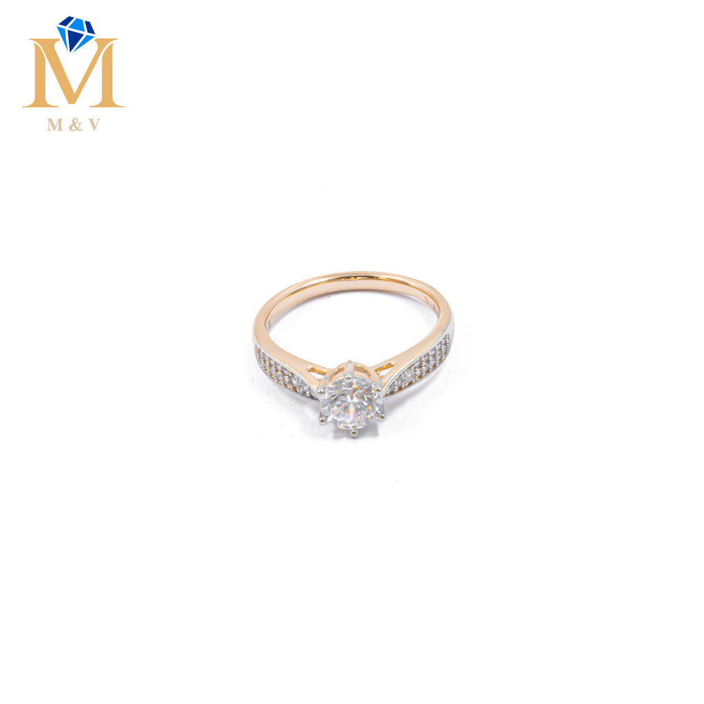 [12/SEPTIEMBRE/26] Anillo XUPING Oro Rosado M6 Oro Laminado