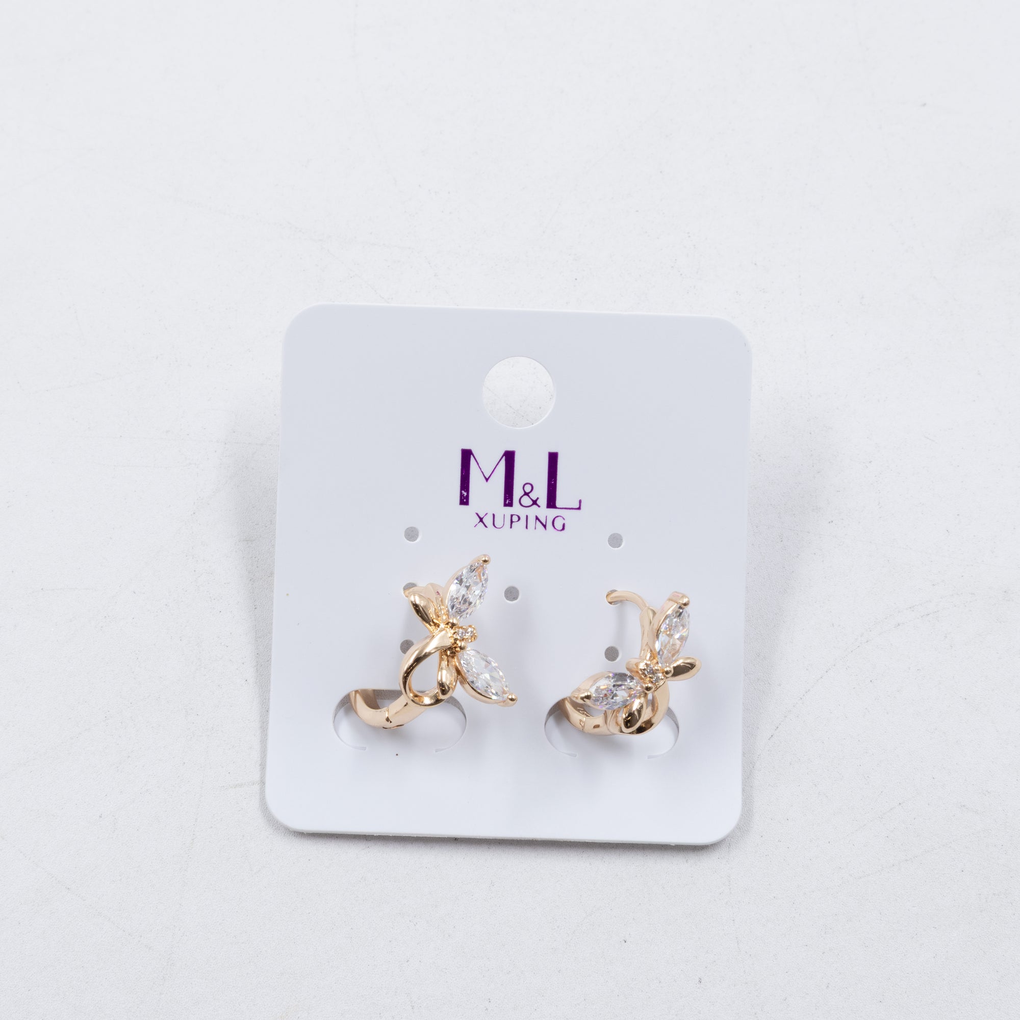 Aretes Xuping Dorados M11 Oro Laminado
