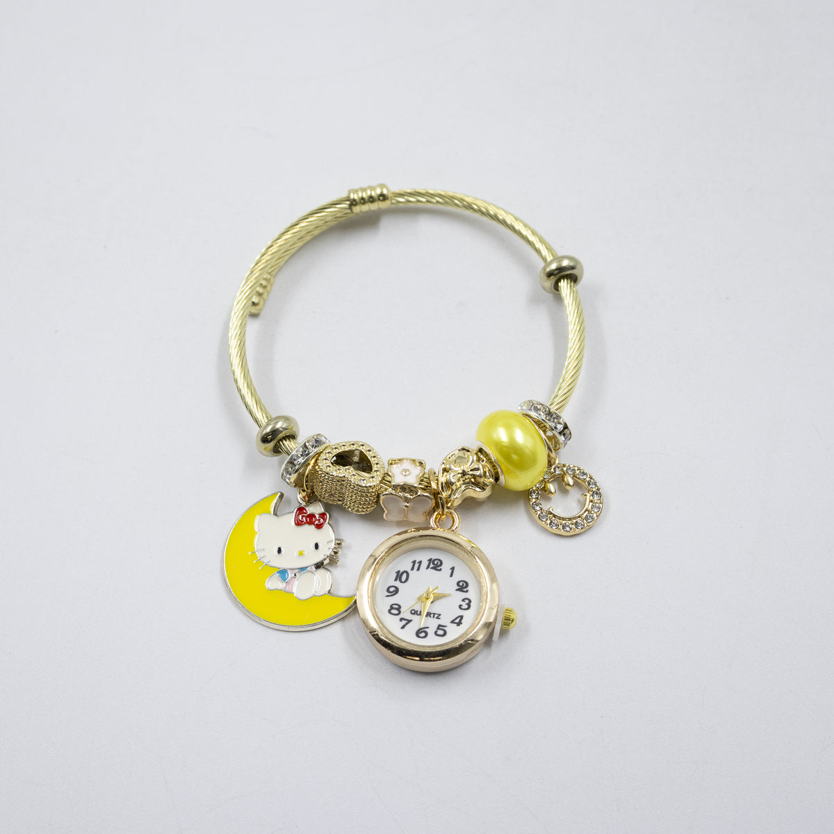 Pulsera tipo Pandora Dorados M20 Oro Laminado