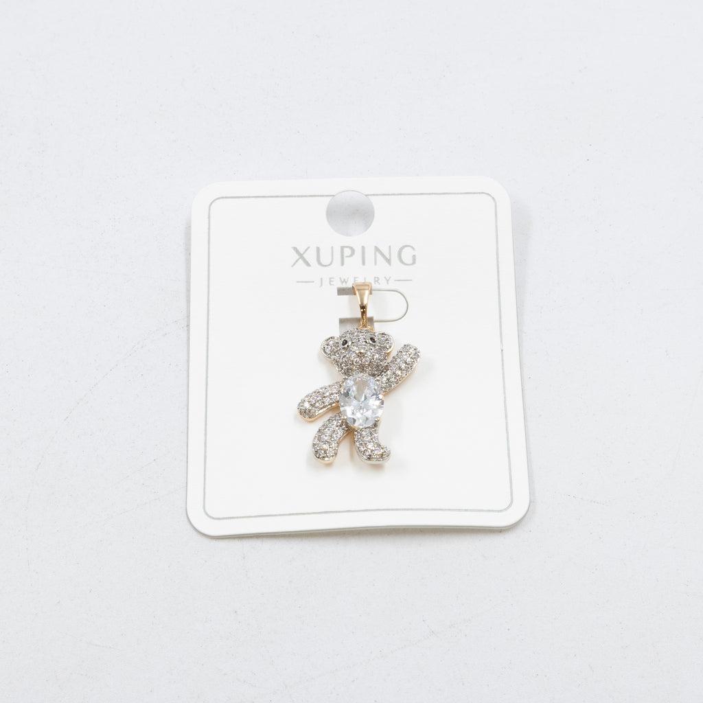 Dijes Xuping con Piedras M8 Oro Laminado