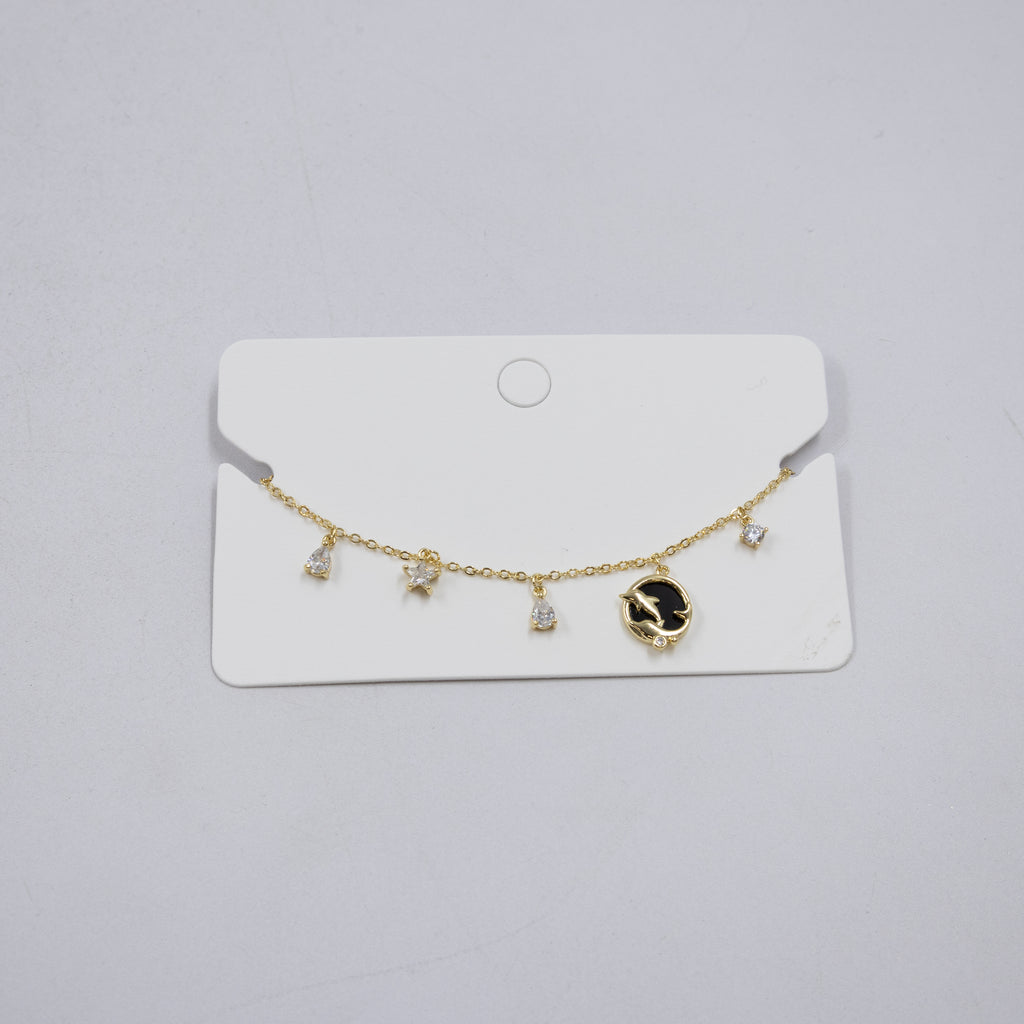 Pulsera Dorada Ansheli M10 Oro Laminado