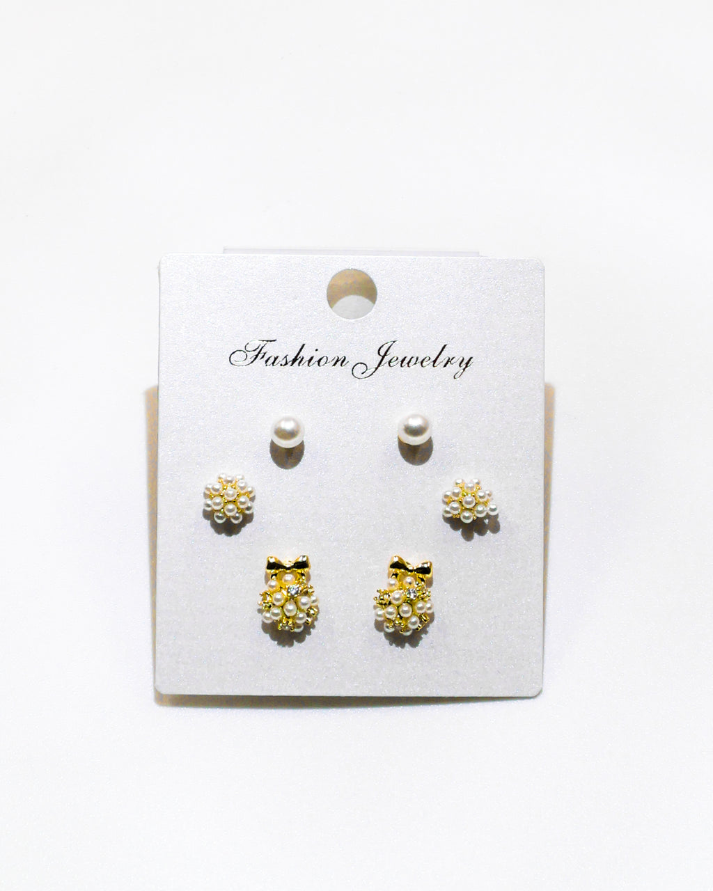Set Aretes X3 - M24 Oro Laminado