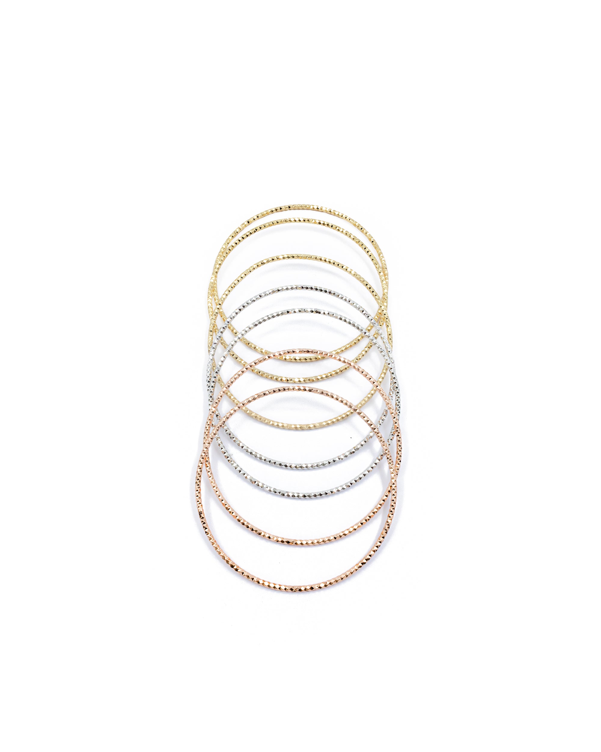 Pulseras de 3 colores M1 Oro Laminado