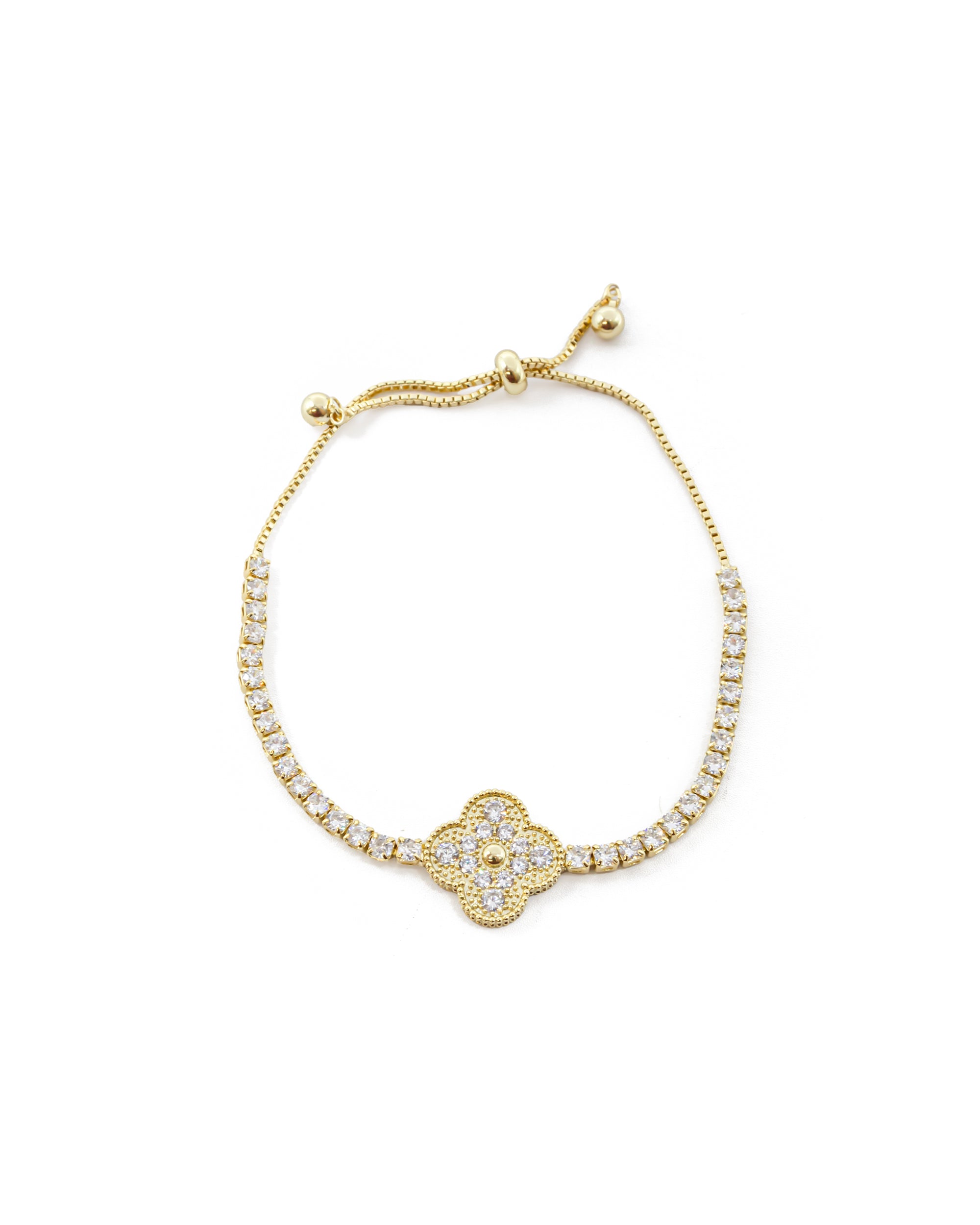 Pulsera Dorada Ansheli M11 - Oro Laminado
