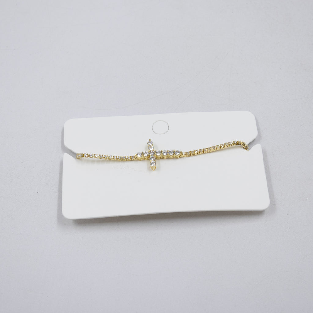Pulsera Dorada Ansheli M29 Oro Laminado