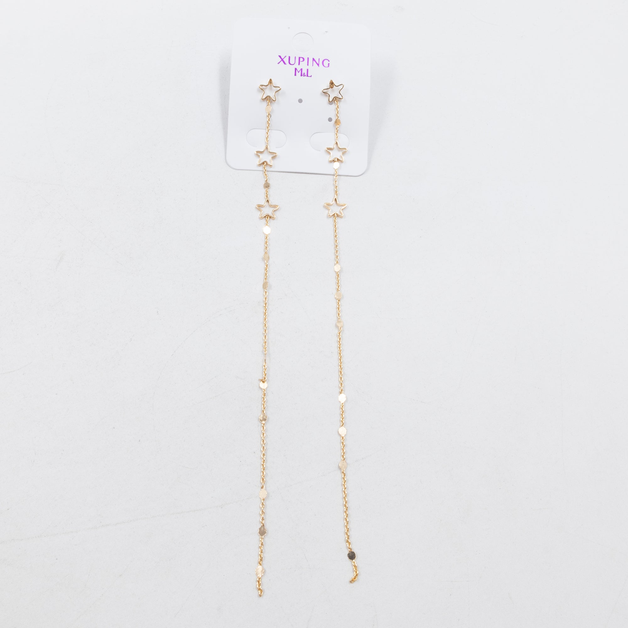 Aretes Xuping Dorados M9 Oro Laminado