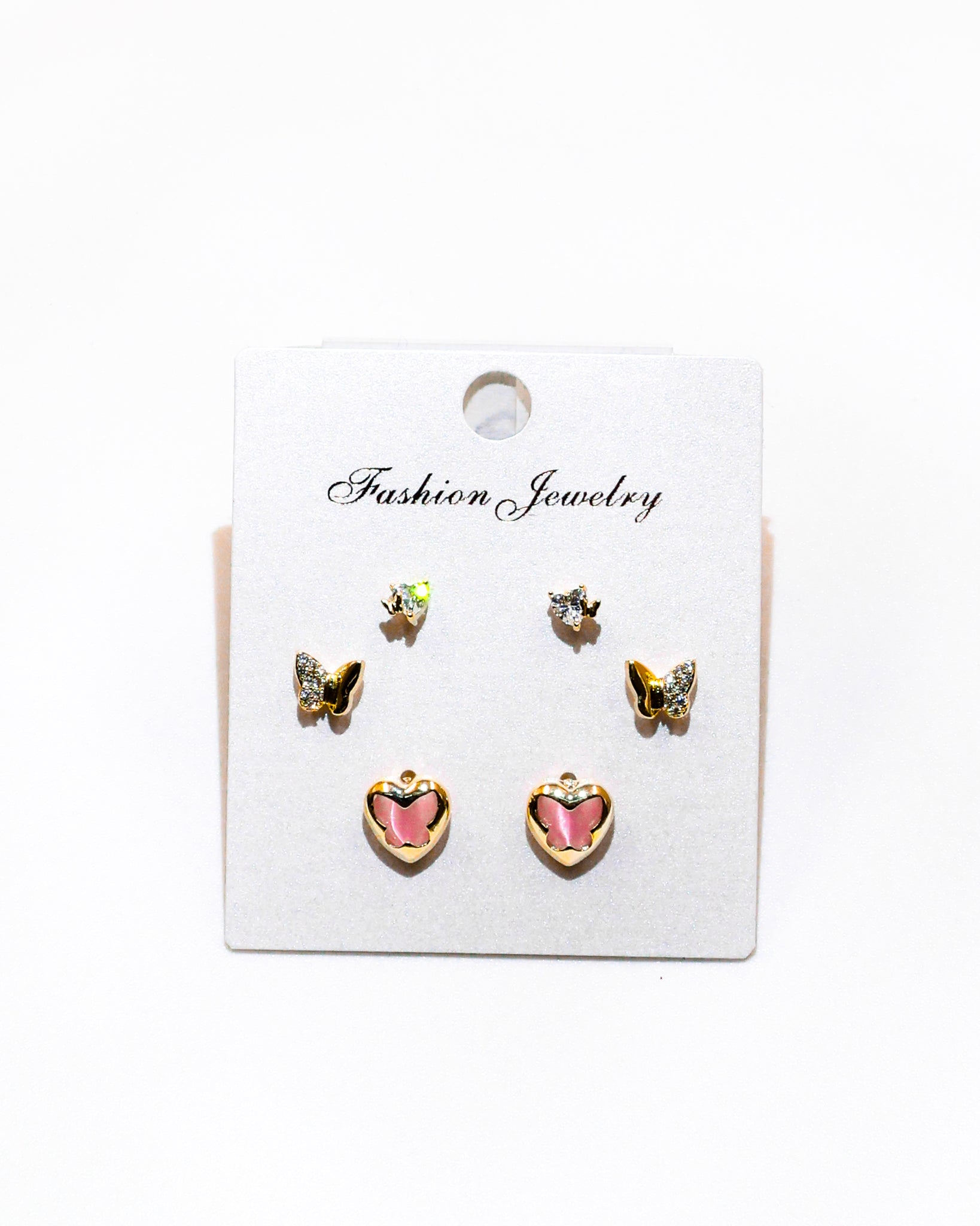 Set Aretes X3 - M12 Oro Laminado