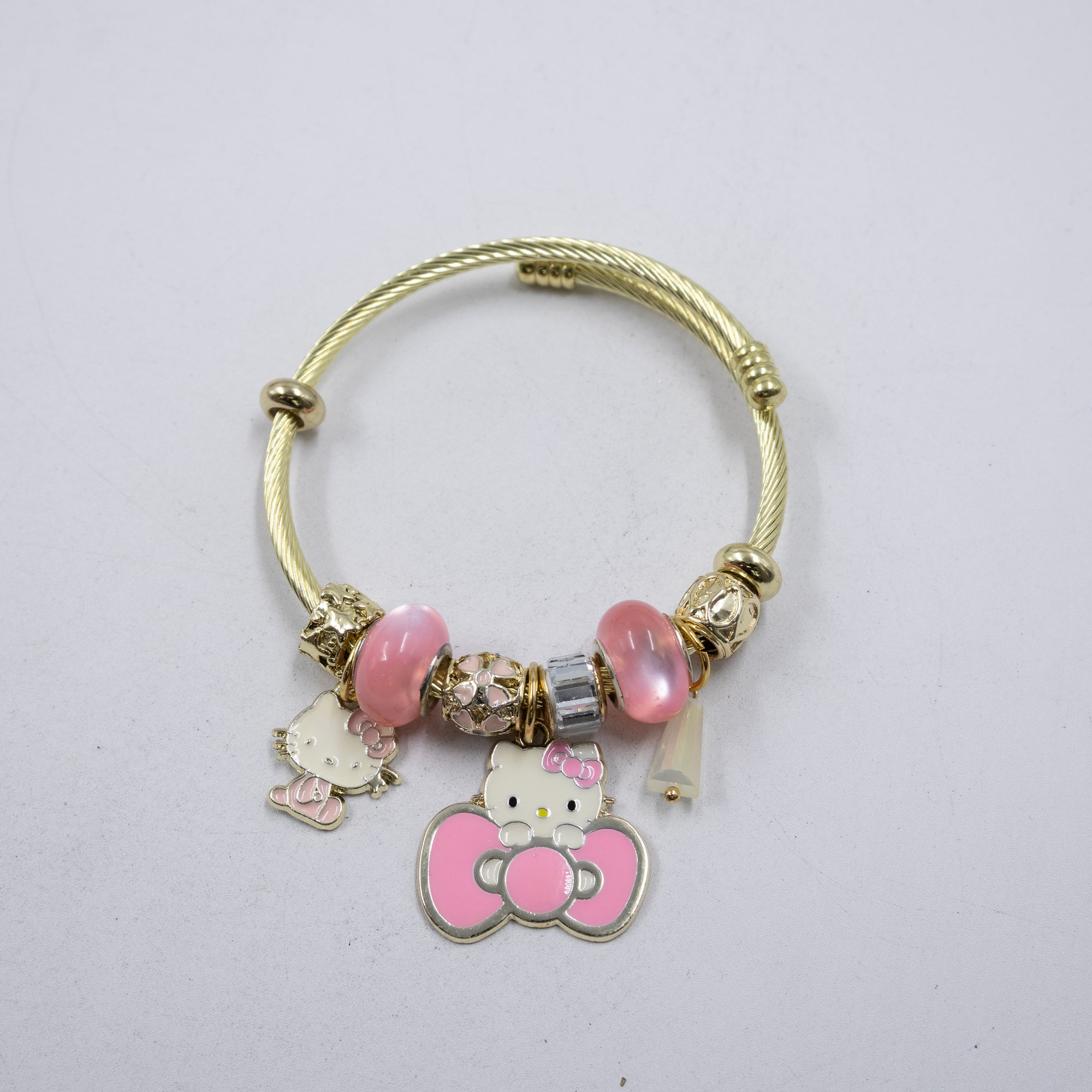 Pulsera tipo Pandora M6 Oro Laminado